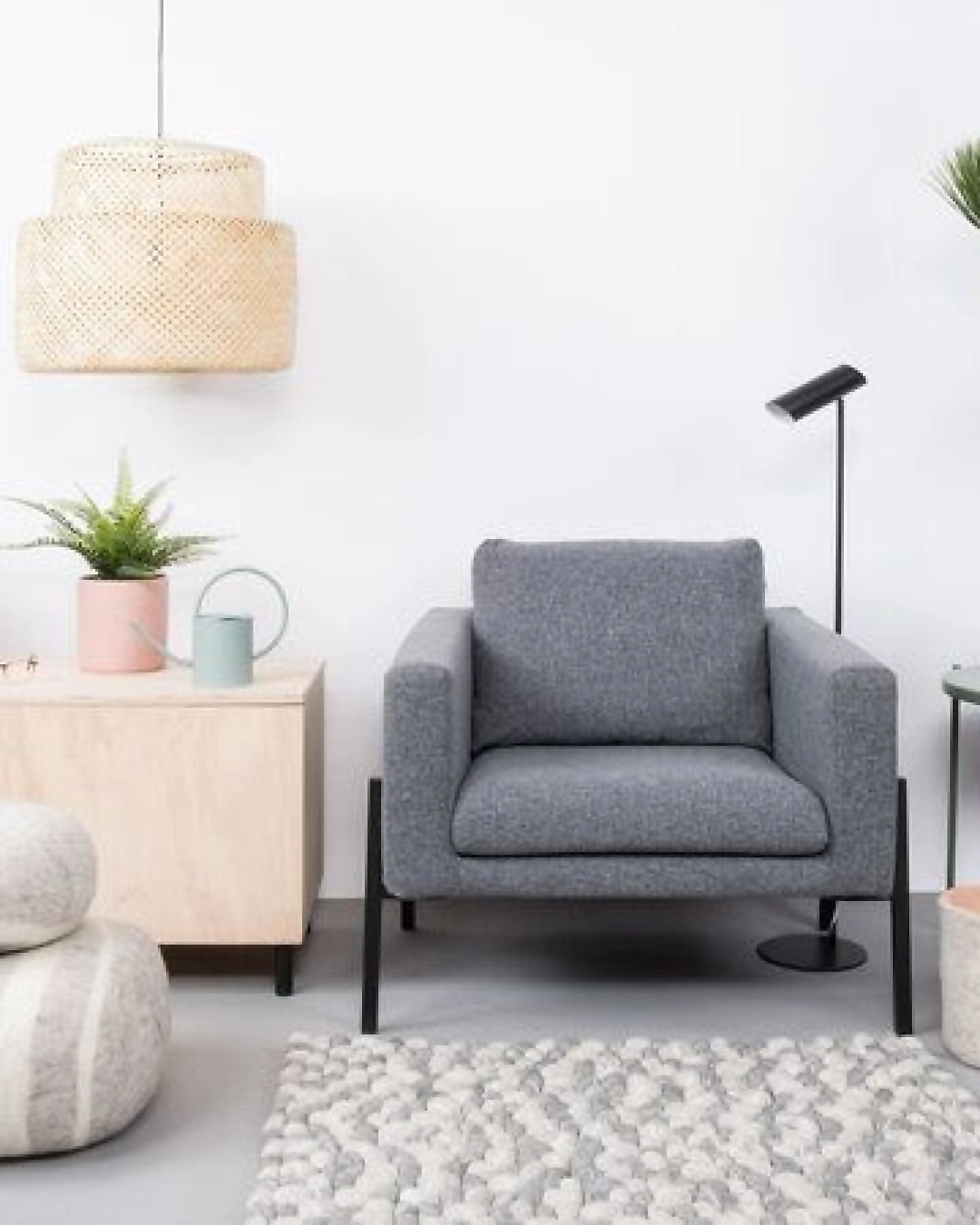 myfelt Filzkugelteppich rechteckig, 100% Schurwolle – Ansicht 3