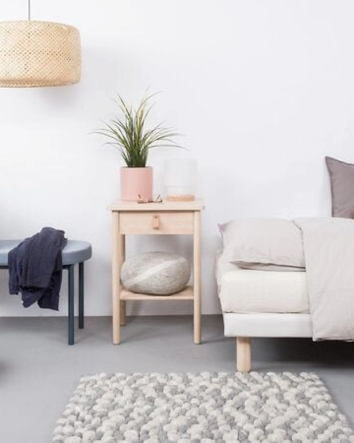 myfelt Filzkugelteppich rechteckig, 100% Schurwolle – Ansicht 4