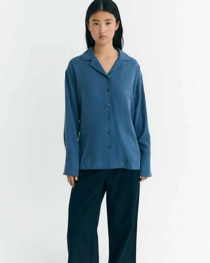 thinking mu Damen Bluse - Sira Blouse - aus Lyocell