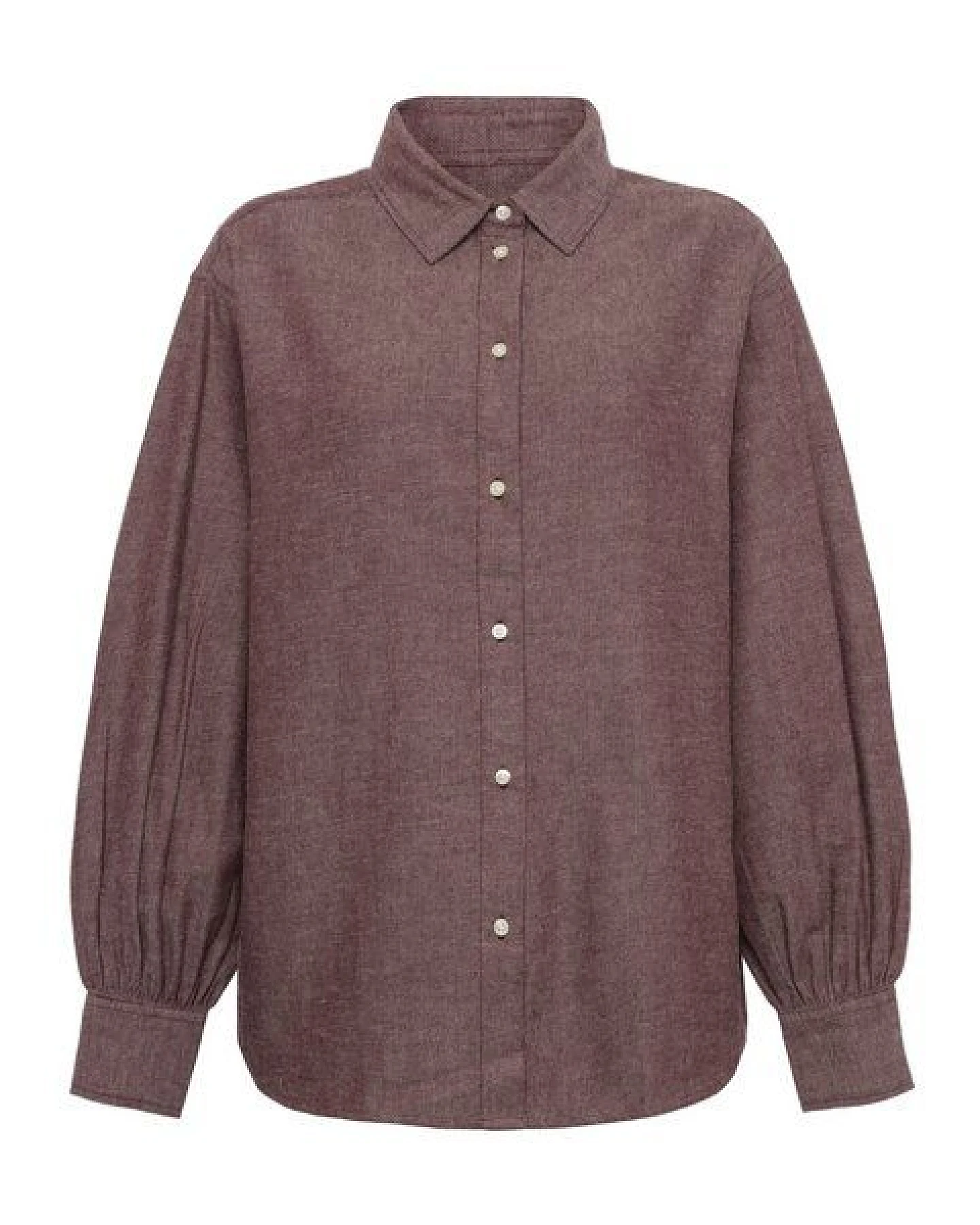 KnowledgeCotton Apparel Flanellbluse aus Bio-Baumwolle ROC/GOTS/Vegan – Ansicht 2
