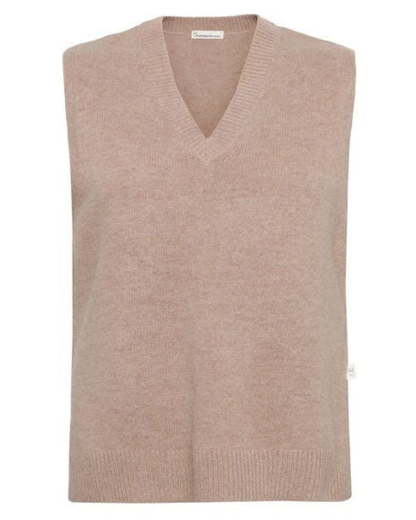 KnowledgeCotton Apparel Pullunder aus Lammwolle RWS – Ansicht 3