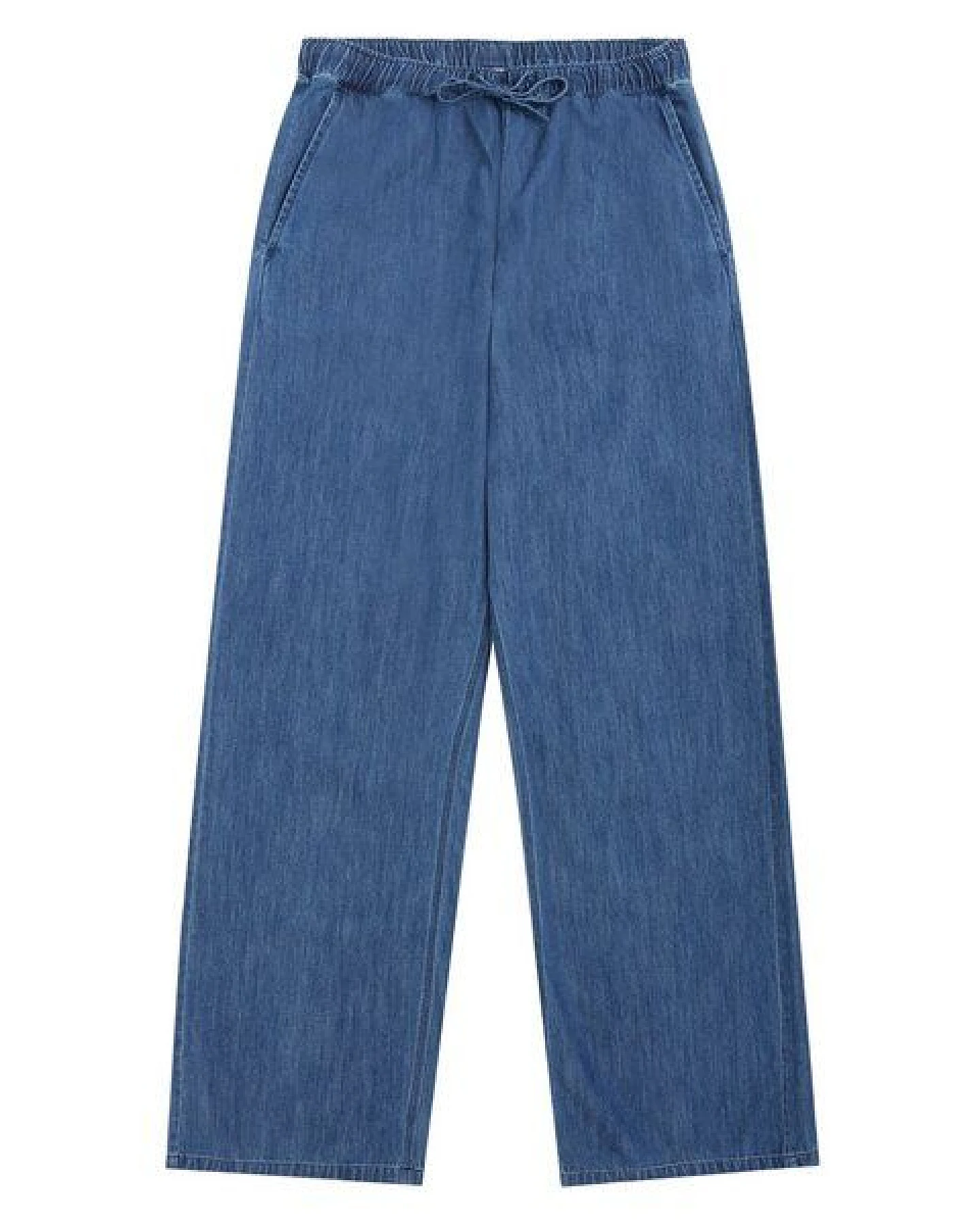 KnowledgeCotton Apparel Denim Hose POSEY aus Bio-Baumwolle ROC/GOTS/Vegan – Ansicht 3