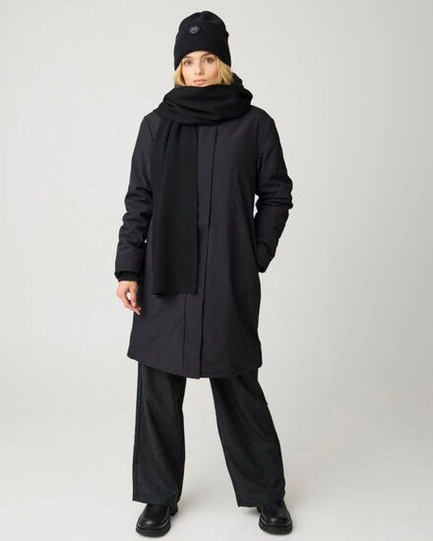 KnowledgeCotton Apparel Climateshell Winterjacke - recycelt - GRS/Vegan – Ansicht 4