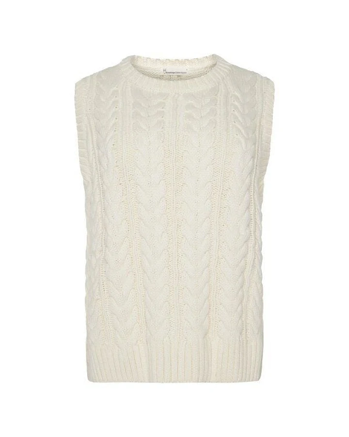 KnowledgeCotton Apparel Crew Neck Pullunder aus Bio-Baumwolle ROC/GOTS/Vegan