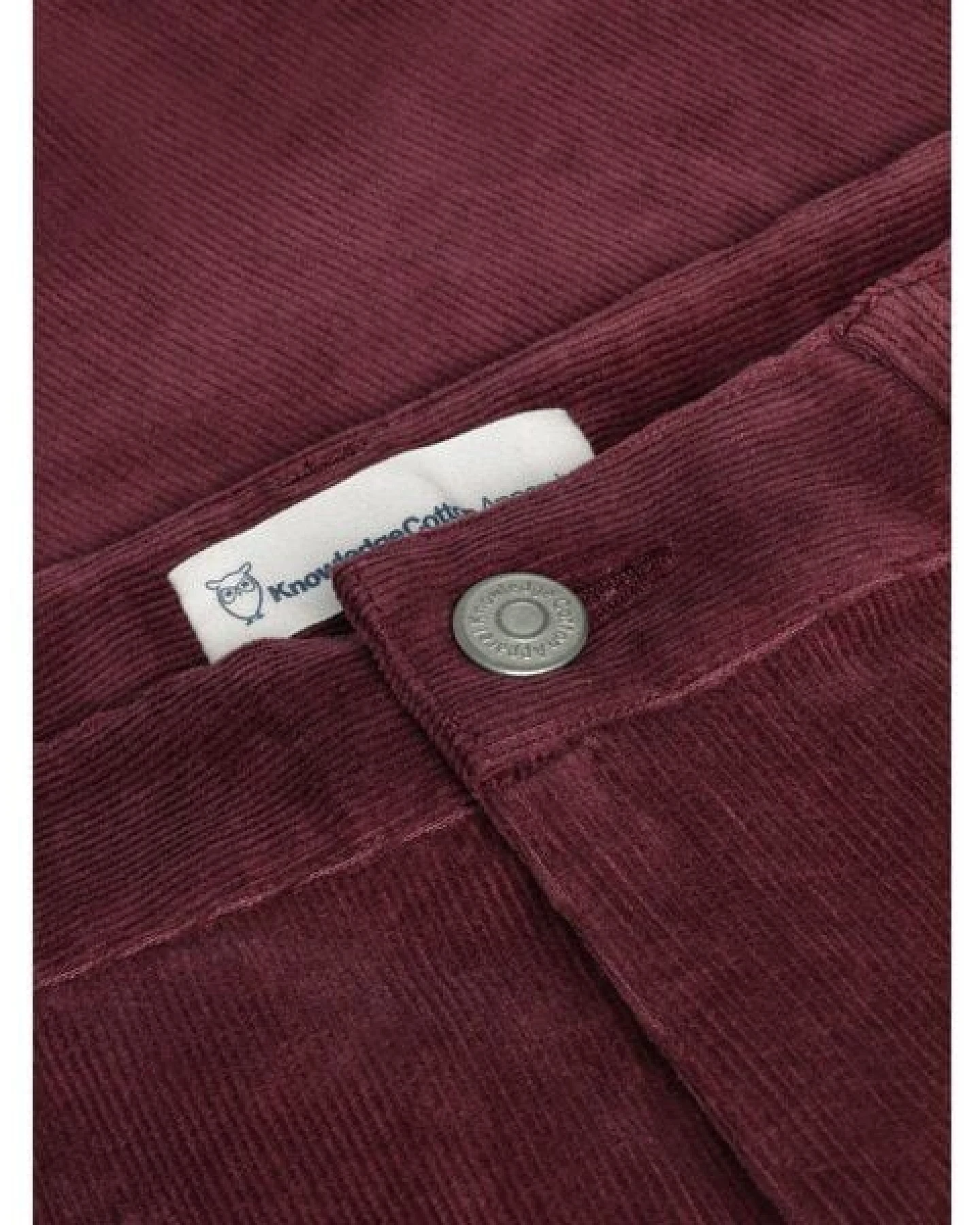 KnowledgeCotton Apparel Cord-Rock aus Bio-Baumwolle ROC/GOTS/Vegan – Ansicht 3