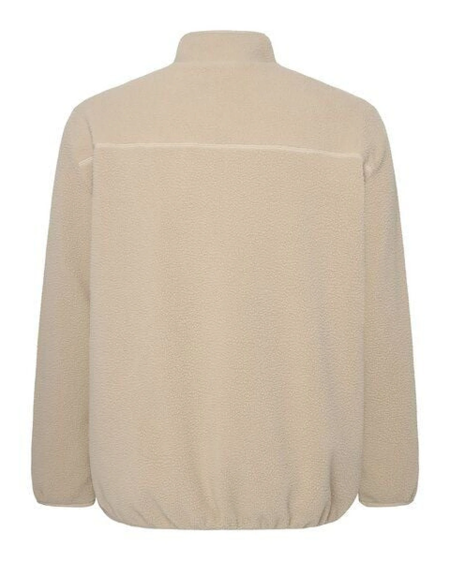 KnowledgeCotton Apparel Lockere Fleecejacke mit Reißverschluss - receycelt - GRS/Vegan – Ansicht 3