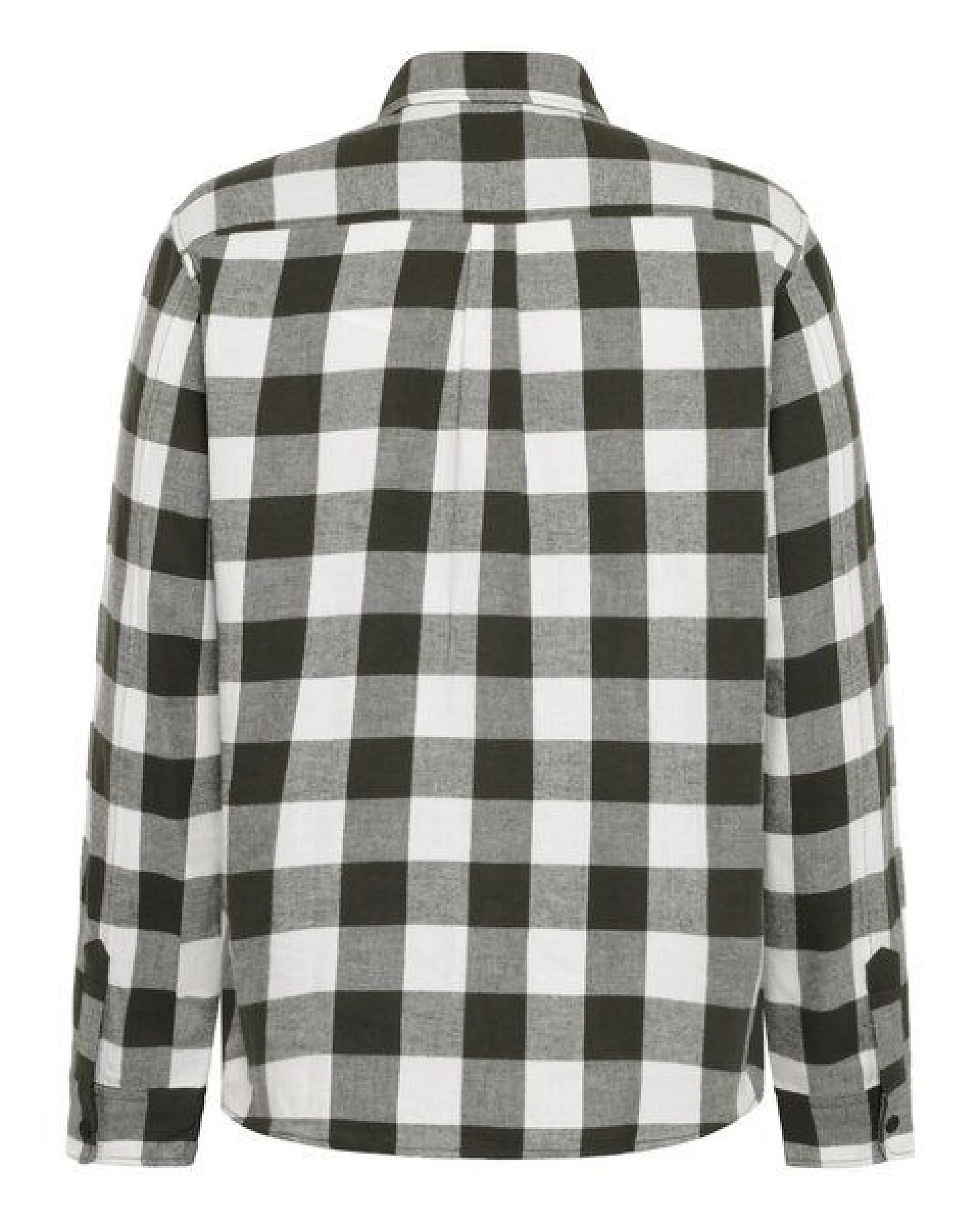 KnowledgeCotton Apparel Kariertes Flanellhemd aus Bio-Baumwolle GOTS/Vegan – Ansicht 3