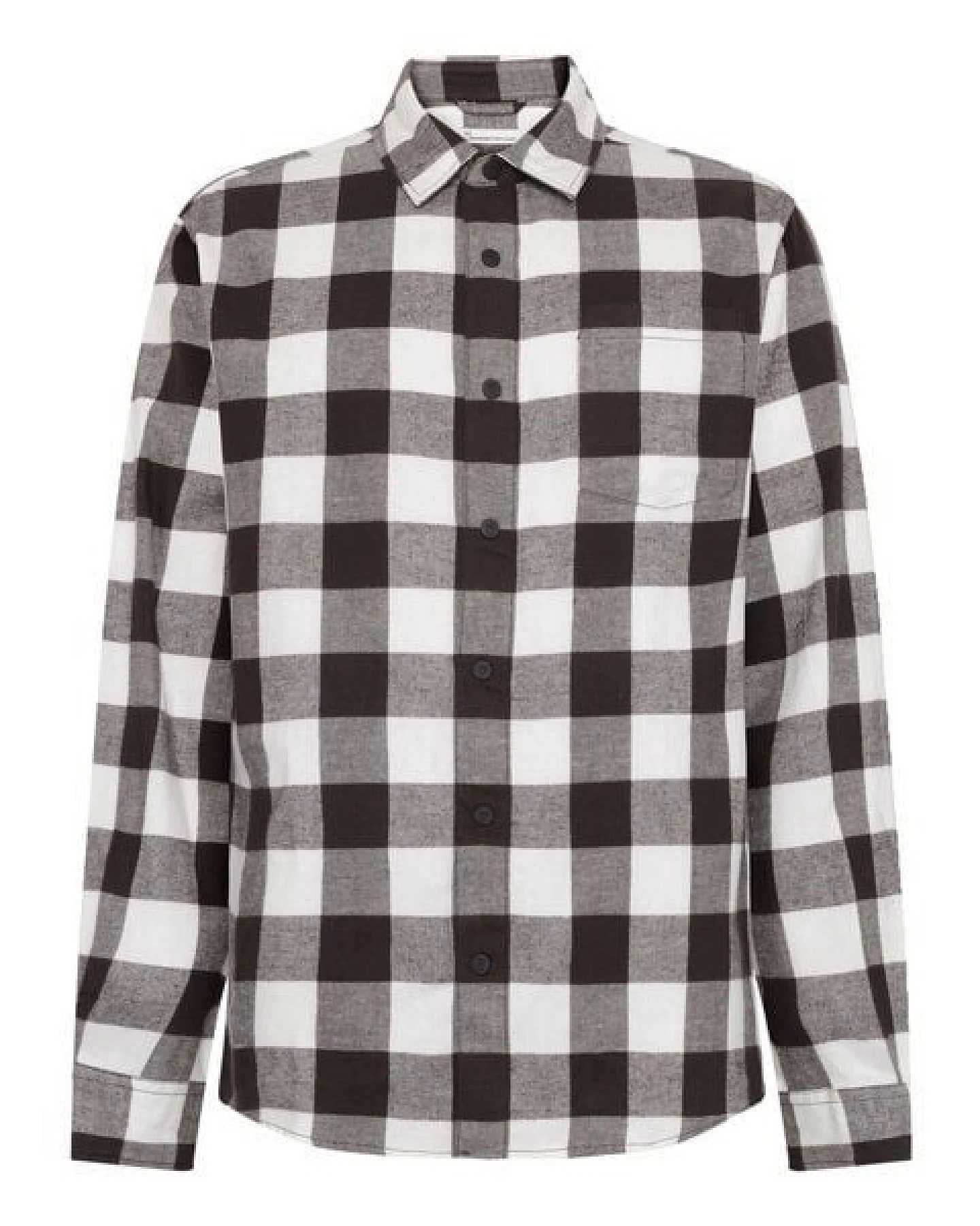 KnowledgeCotton Apparel Kariertes Flanellhemd aus Bio-Baumwolle GOTS/Vegan – Ansicht 4