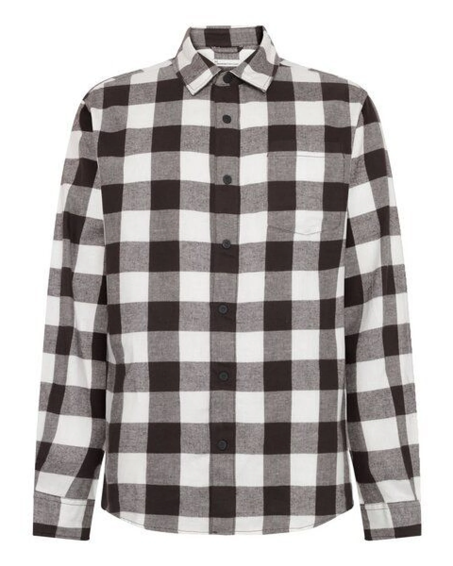 KnowledgeCotton Apparel Kariertes Flanellhemd aus Bio-Baumwolle GOTS/Vegan – Ansicht 3