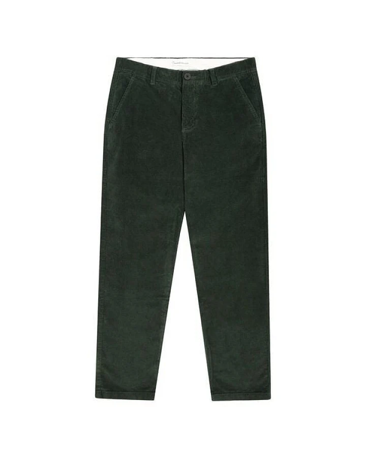 KnowledgeCotton Apparel Cord Hose CHUCK aus Bio-Baumwolle ROC/GOTS/Vegan