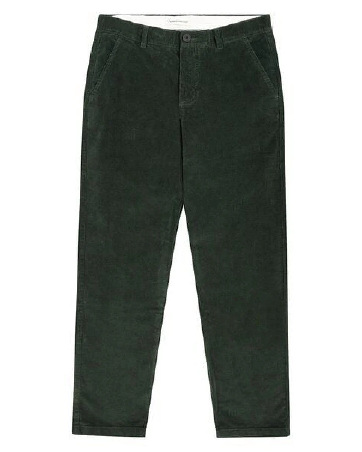 KnowledgeCotton Apparel Cord Hose CHUCK aus Bio-Baumwolle ROC/GOTS/Vegan