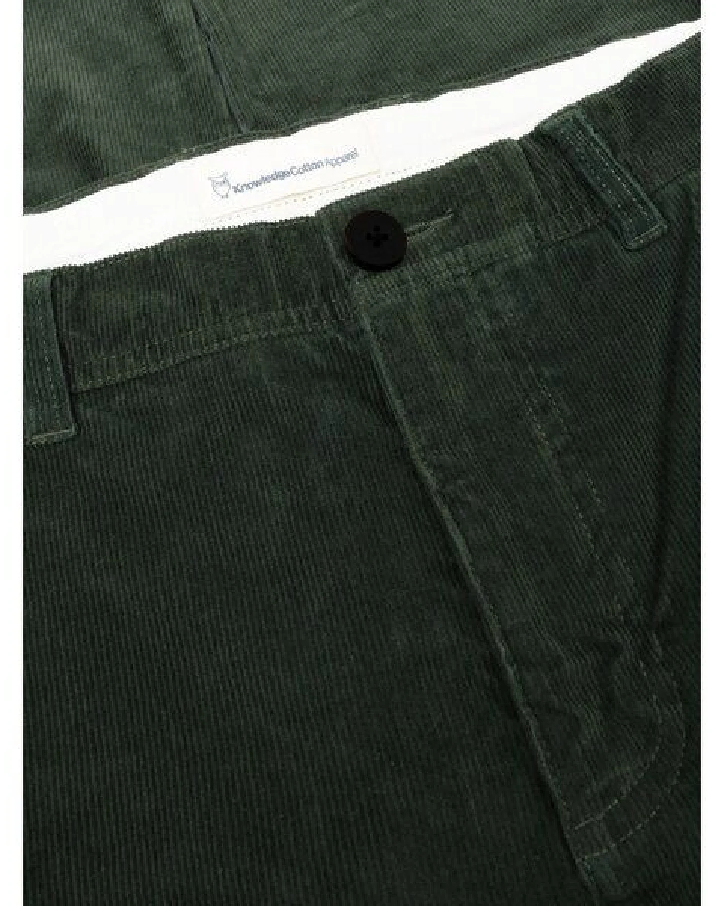 KnowledgeCotton Apparel Cord Hose CHUCK aus Bio-Baumwolle ROC/GOTS/Vegan – Ansicht 3