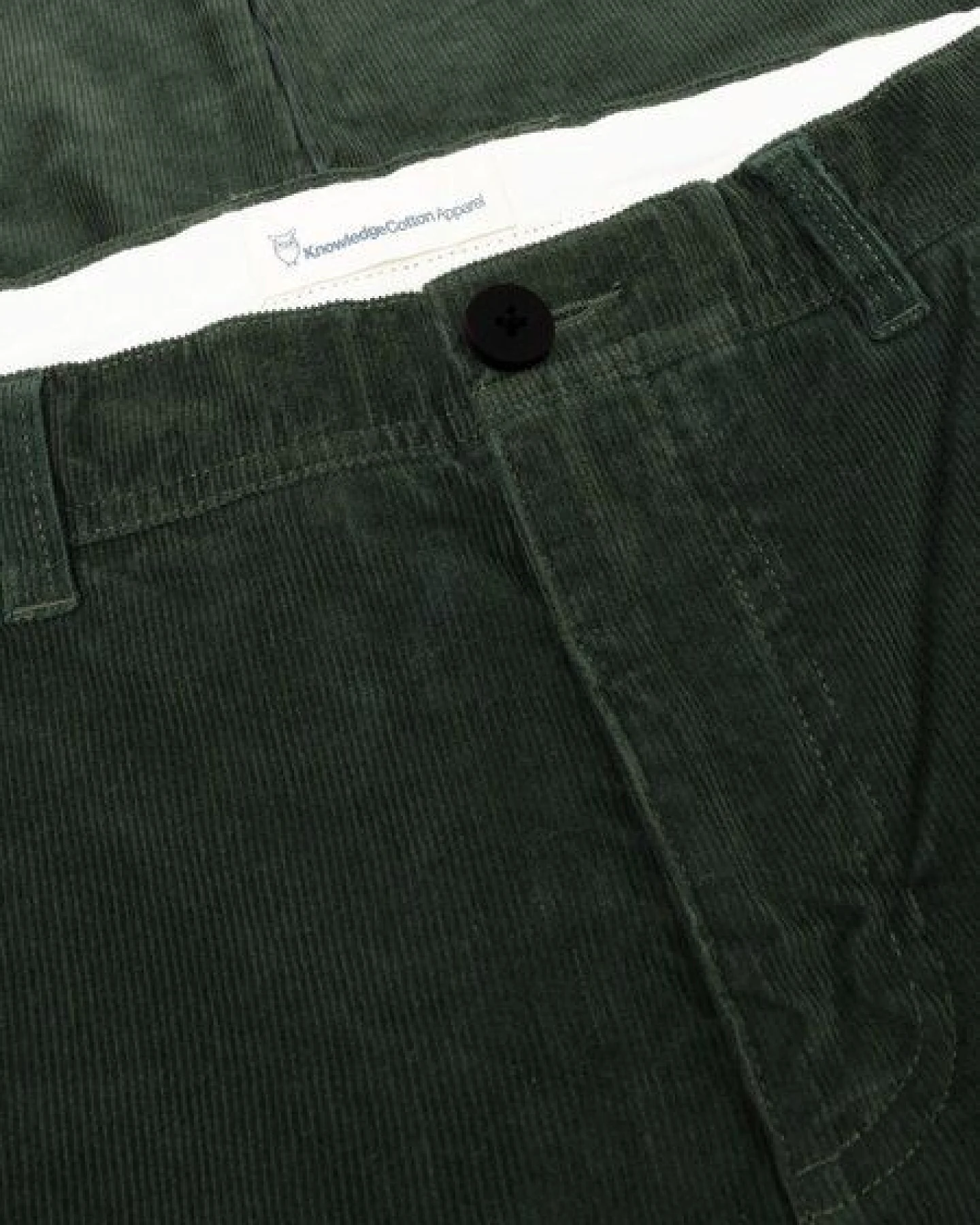 KnowledgeCotton Apparel Cord Hose CHUCK aus Bio-Baumwolle ROC/GOTS/Vegan – Ansicht 4