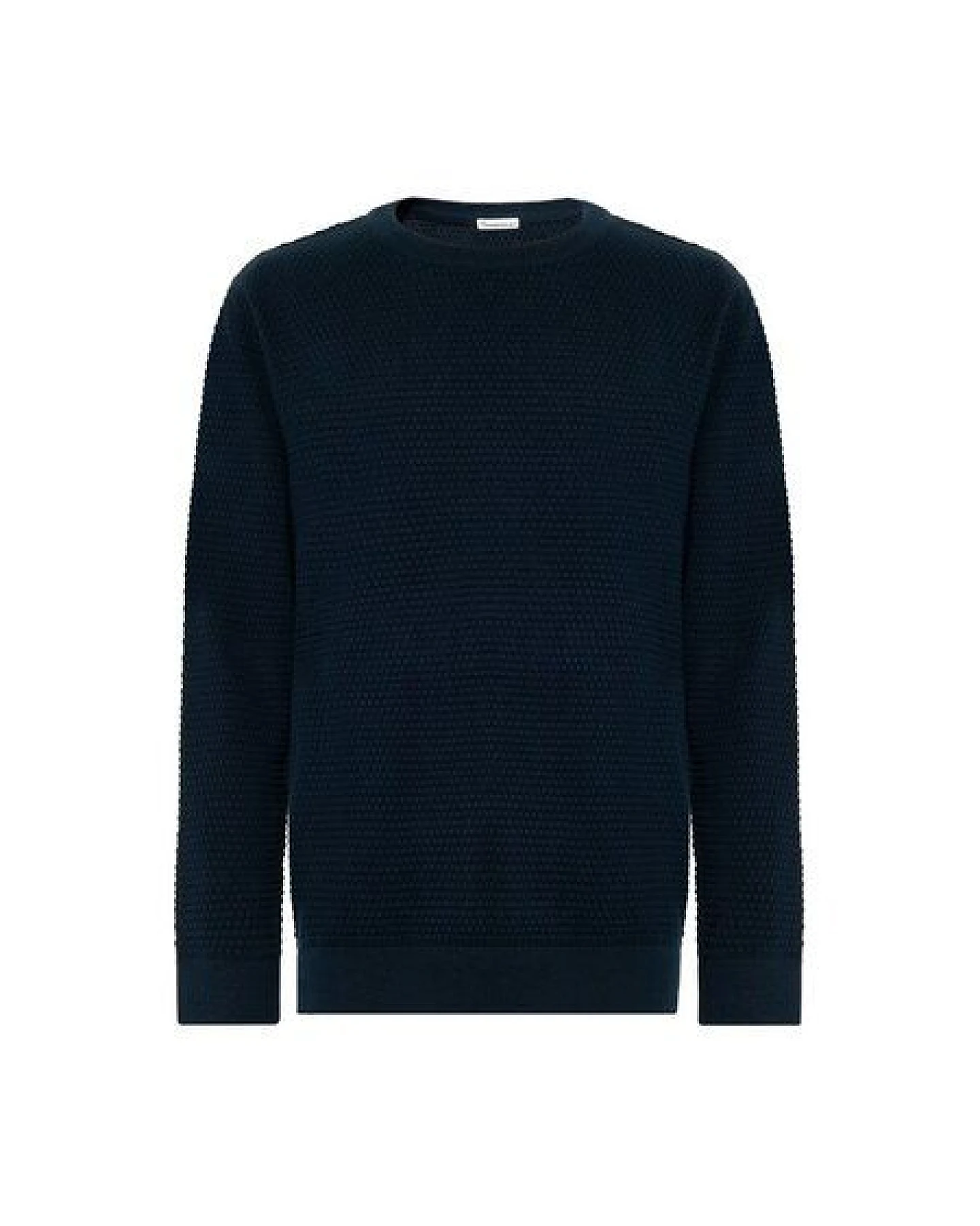 KnowledgeCotton Apparel Crewneck Strickpullover VAGN aus Bio-Baumwolle - ROC/GOTS/Vegan – Ansicht 3
