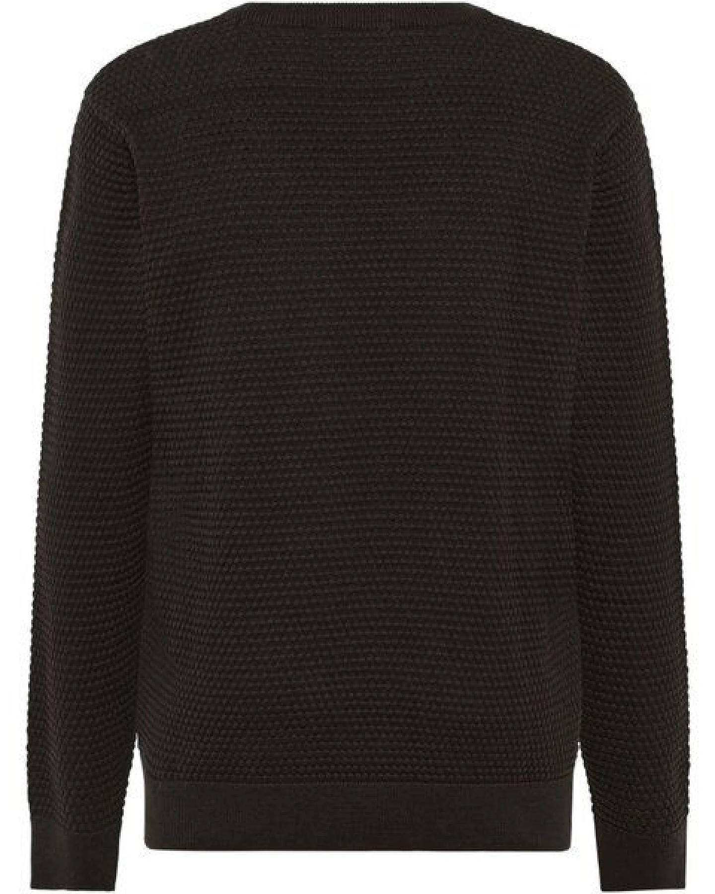 KnowledgeCotton Apparel Crewneck Strickpullover VAGN aus Bio-Baumwolle - ROC/GOTS/Vegan – Ansicht 3