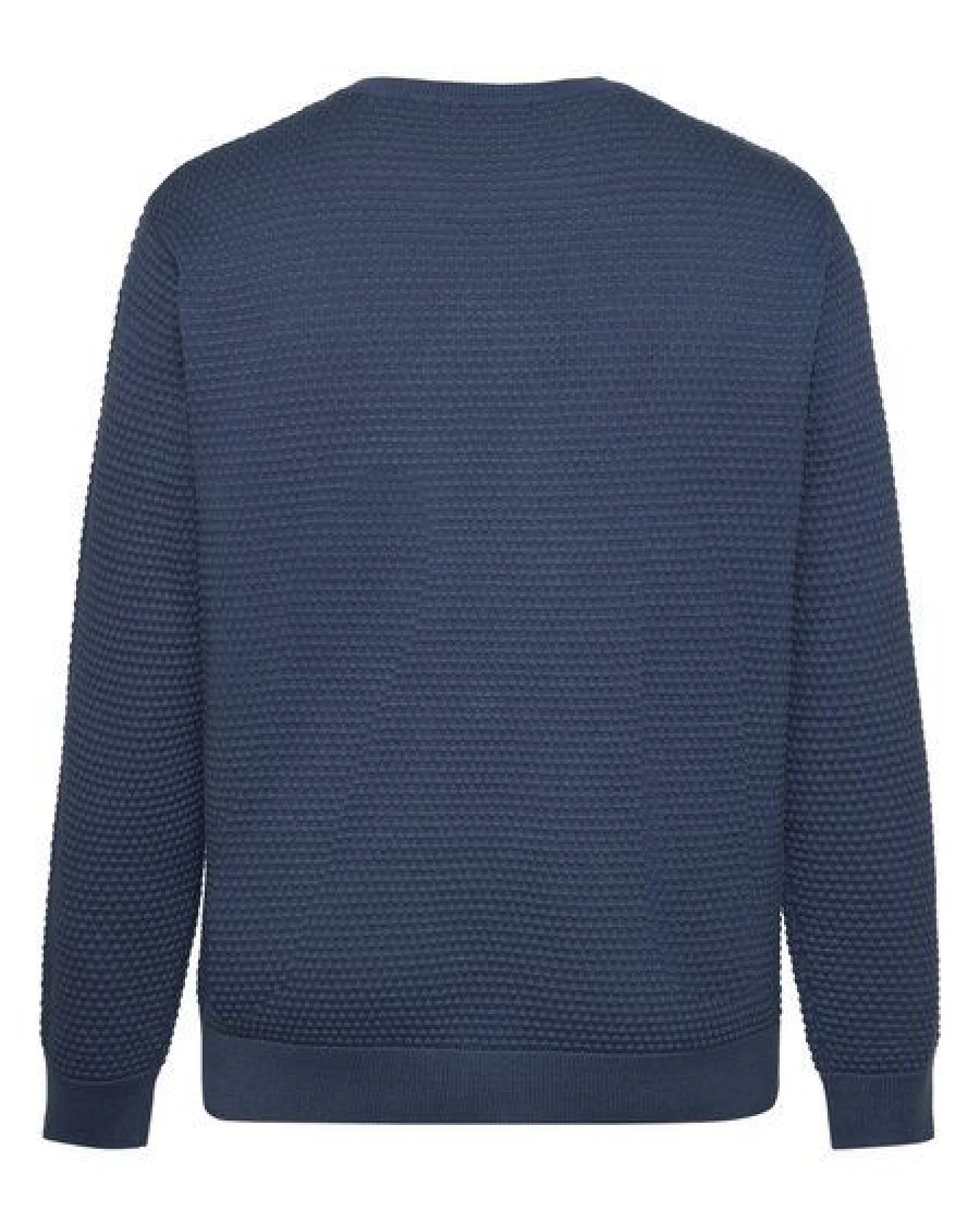 KnowledgeCotton Apparel Crewneck Strickpullover VAGN aus Bio-Baumwolle - ROC/GOTS/Vegan – Ansicht 3