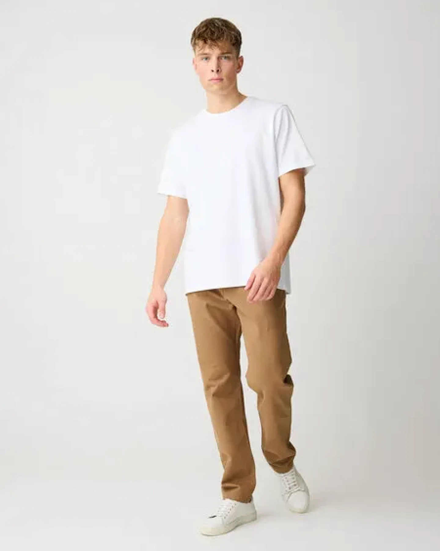 KnowledgeCotton Apparel Chino-Twill-Hosen CHUCK aus Bio-Baumwolle - ROC/GOTS/Vegan – Ansicht 2
