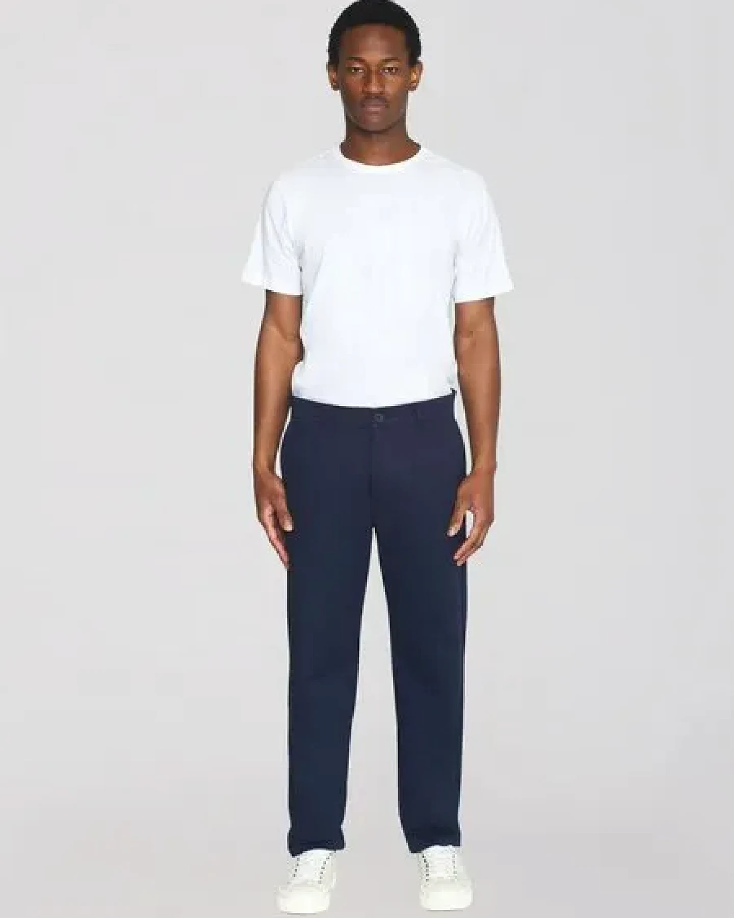 KnowledgeCotton Apparel Chino-Twill-Hosen CHUCK aus Bio-Baumwolle - ROC/GOTS/Vegan – Ansicht 3