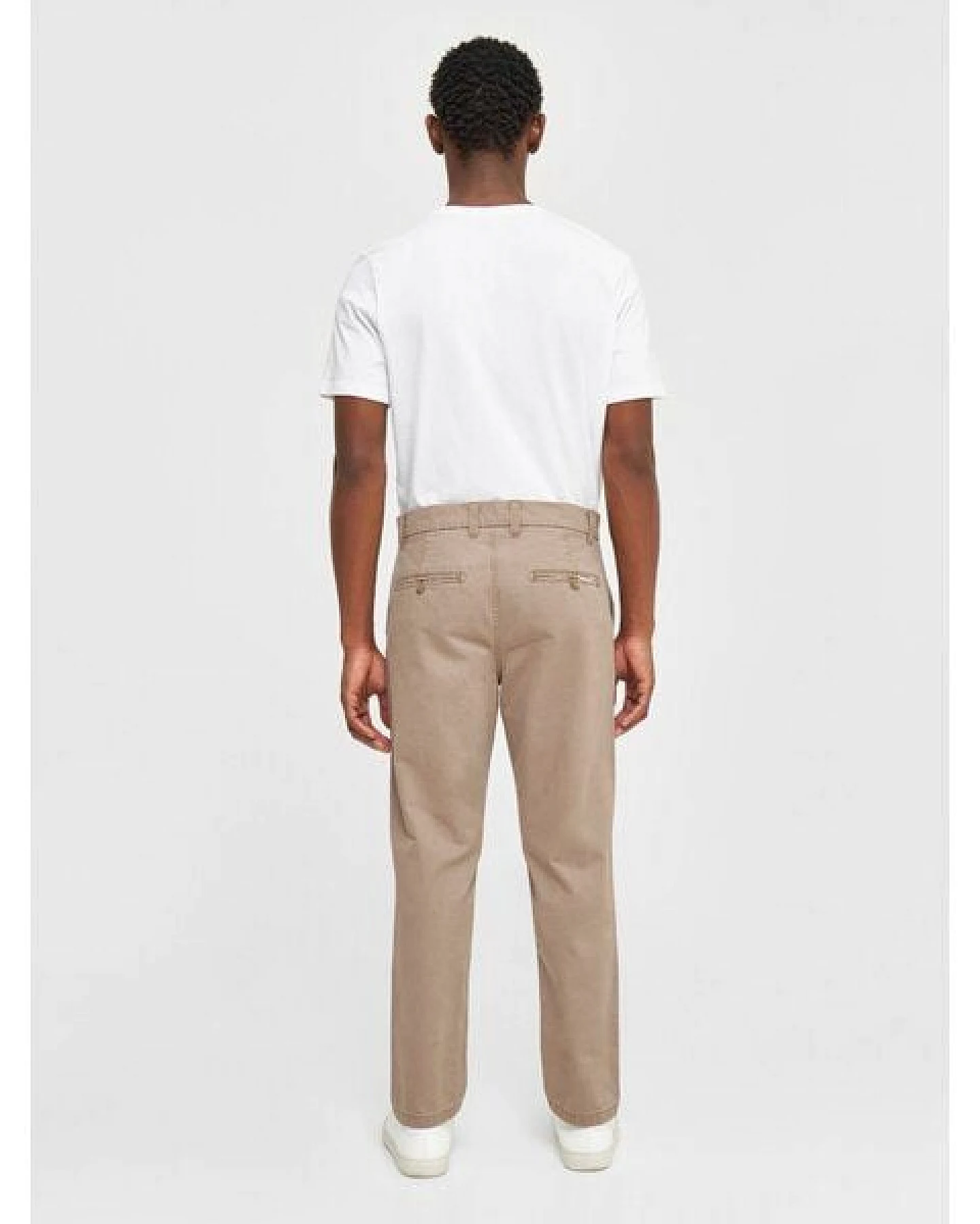 KnowledgeCotton Apparel Chino-Twill-Hosen CHUCK aus Bio-Baumwolle - ROC/GOTS/Vegan – Ansicht 3