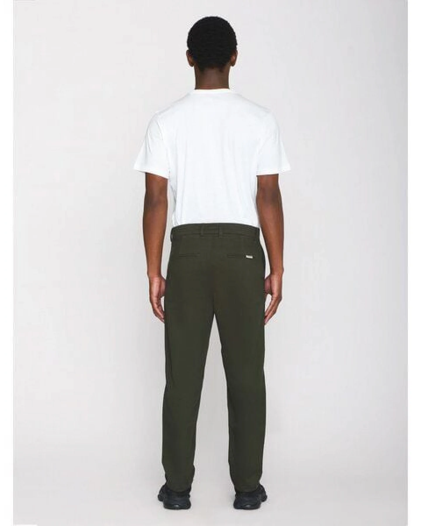 KnowledgeCotton Apparel Chino-Twill-Hosen CHUCK aus Bio-Baumwolle - ROC/GOTS/Vegan – Ansicht 3
