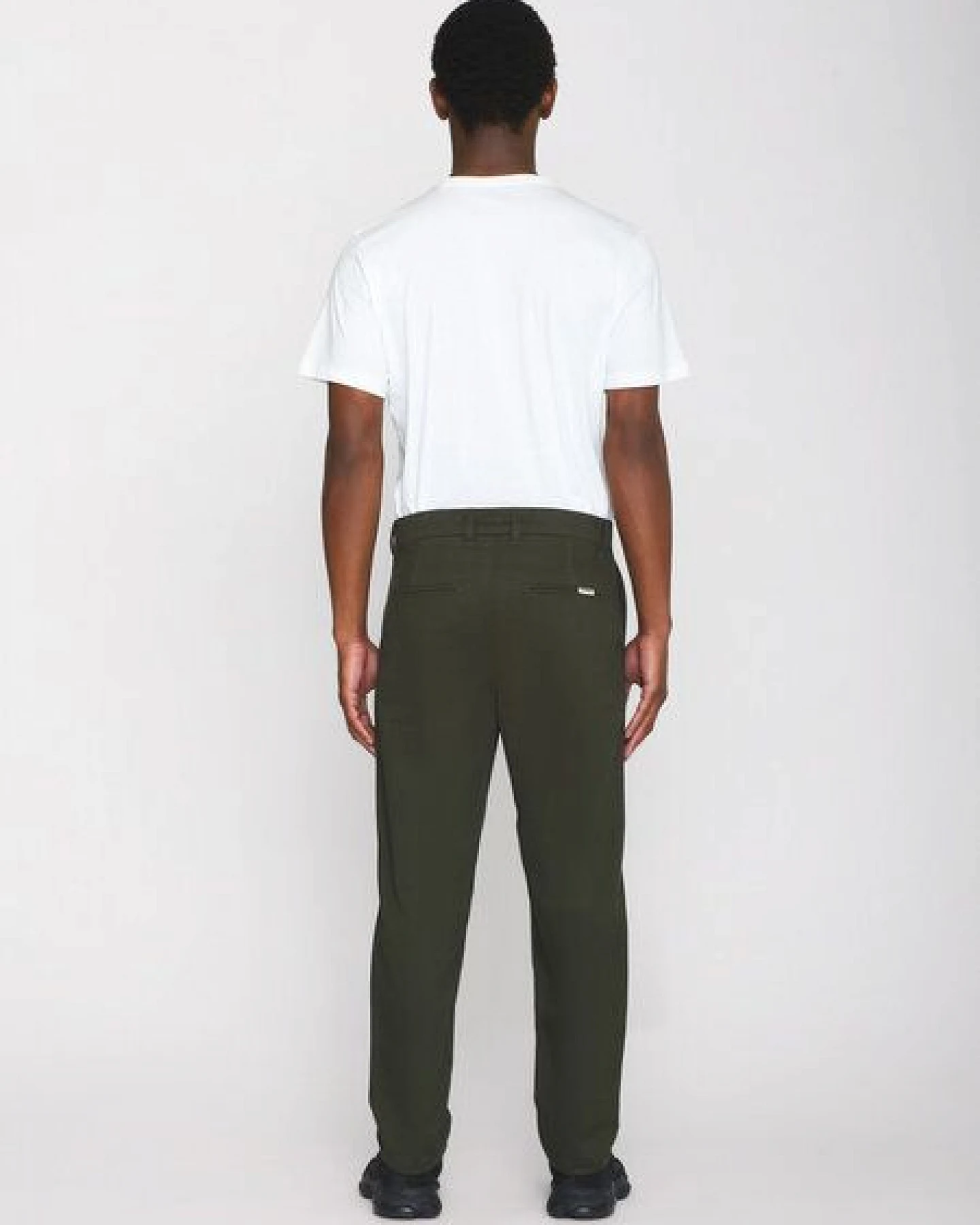 KnowledgeCotton Apparel Chino-Twill-Hosen CHUCK aus Bio-Baumwolle - ROC/GOTS/Vegan – Ansicht 2