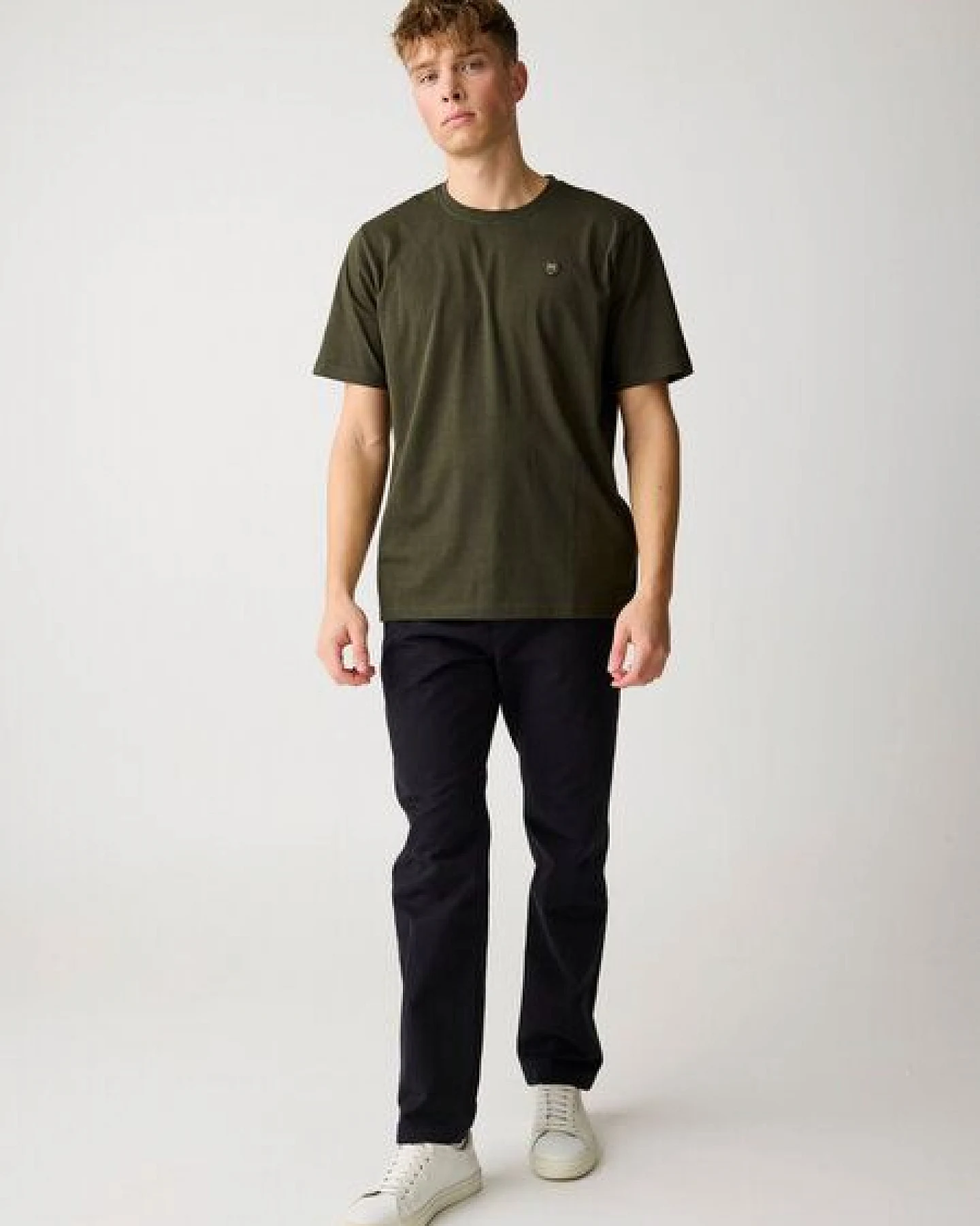 KnowledgeCotton Apparel Chino-Twill-Hosen CHUCK aus Bio-Baumwolle - ROC/GOTS/Vegan – Ansicht 3