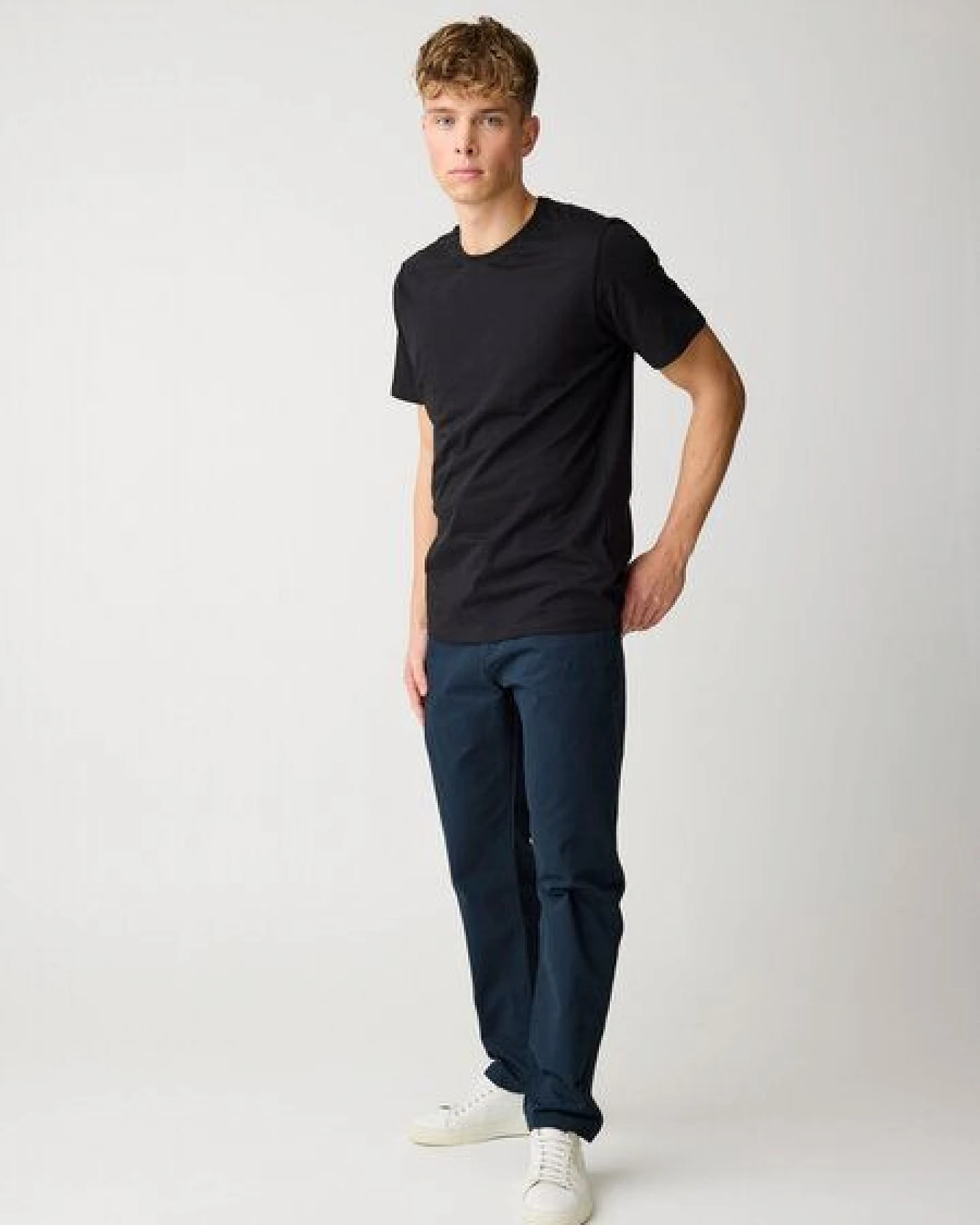 KnowledgeCotton Apparel Chino-Twill-Hosen CHUCK aus Bio-Baumwolle - ROC/GOTS/Vegan – Ansicht 2