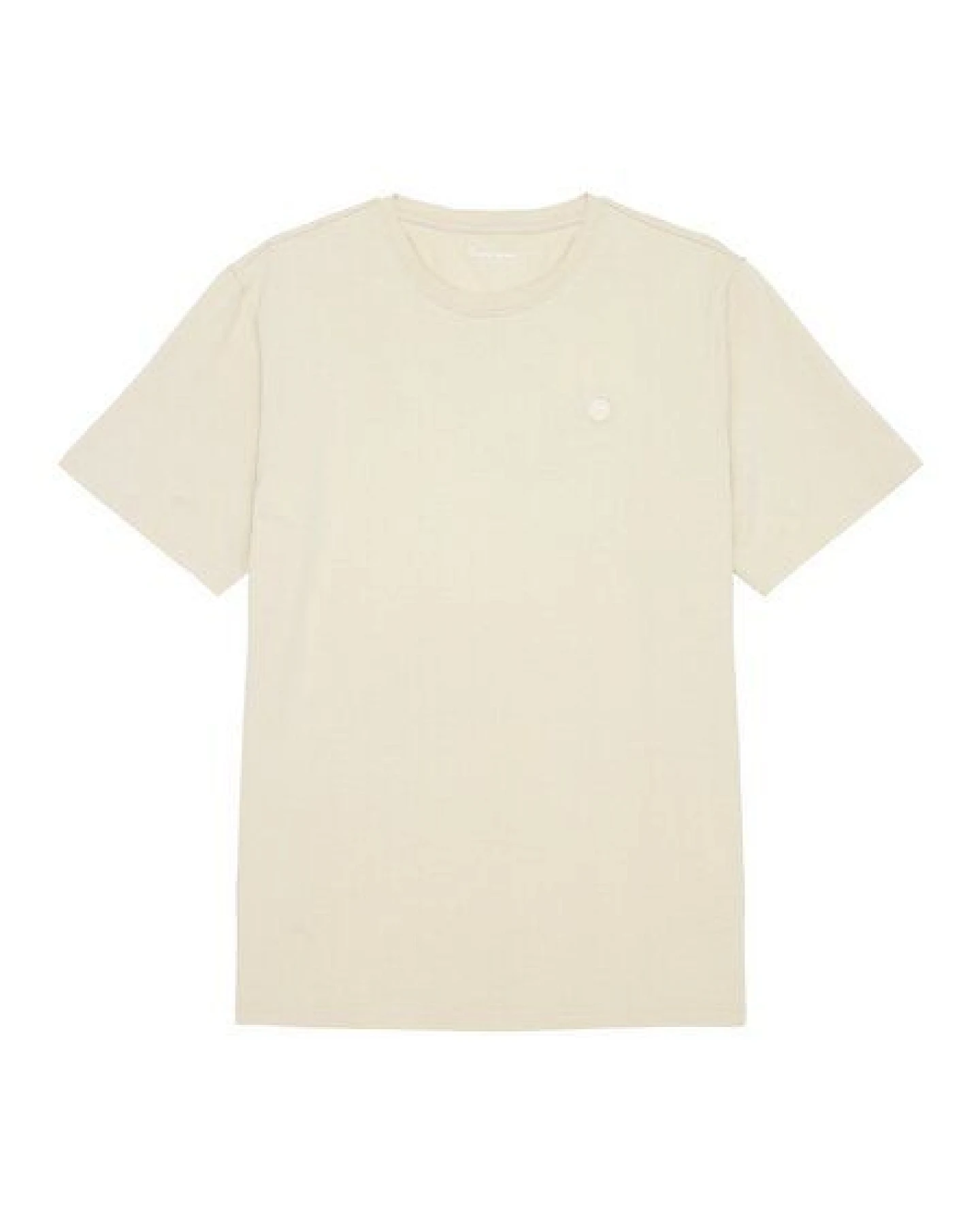 KnowledgeCotton Apparel T-Shirt LOKE Badge aus Bio-Baumwolle - ROC/GOTS/Vegan – Ansicht 4