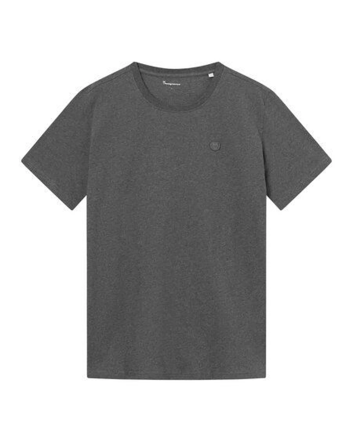 KnowledgeCotton Apparel T-Shirt LOKE Badge aus Bio-Baumwolle - ROC/GOTS/Vegan – Ansicht 4