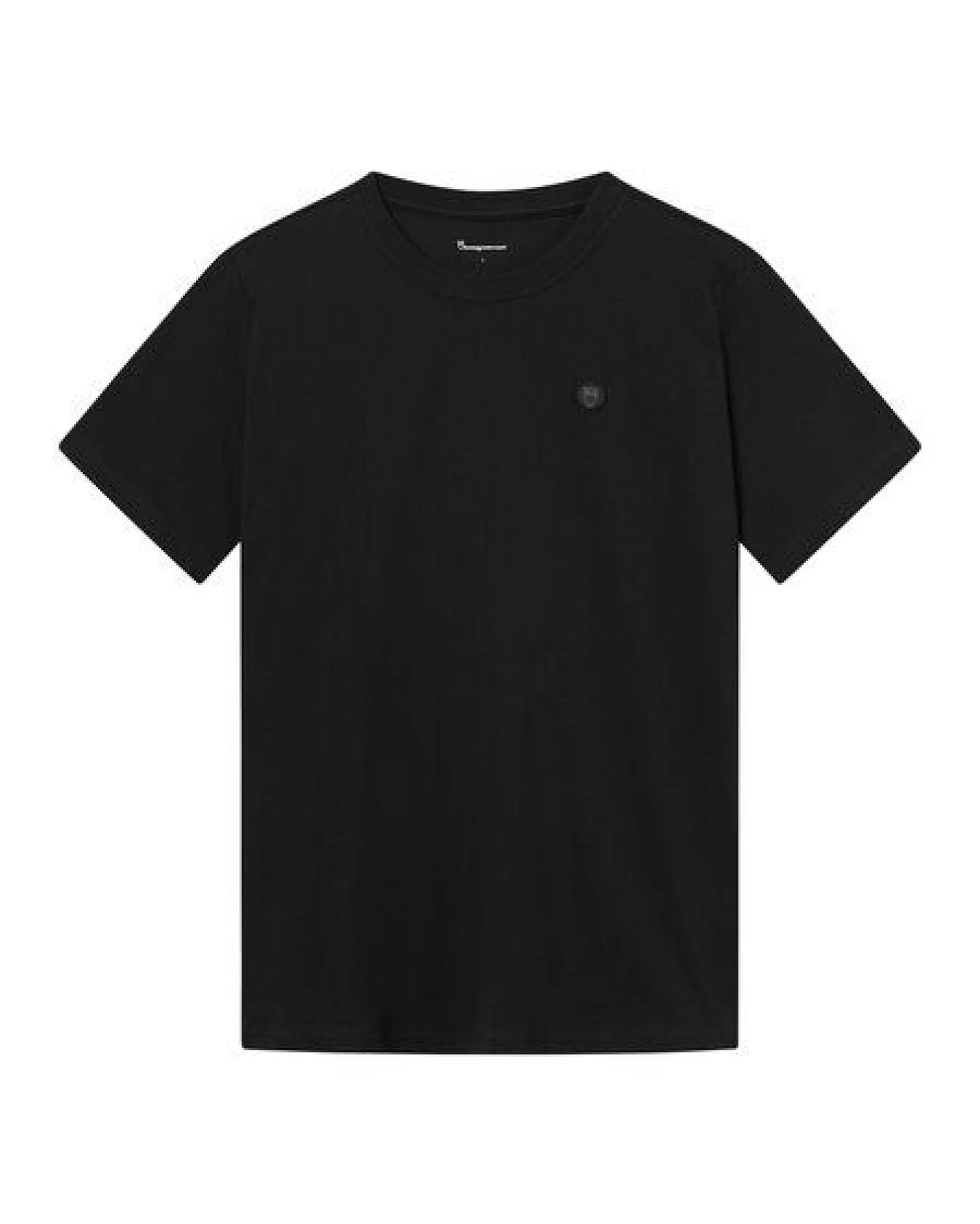 KnowledgeCotton Apparel T-Shirt LOKE Badge aus Bio-Baumwolle - ROC/GOTS/Vegan – Ansicht 3