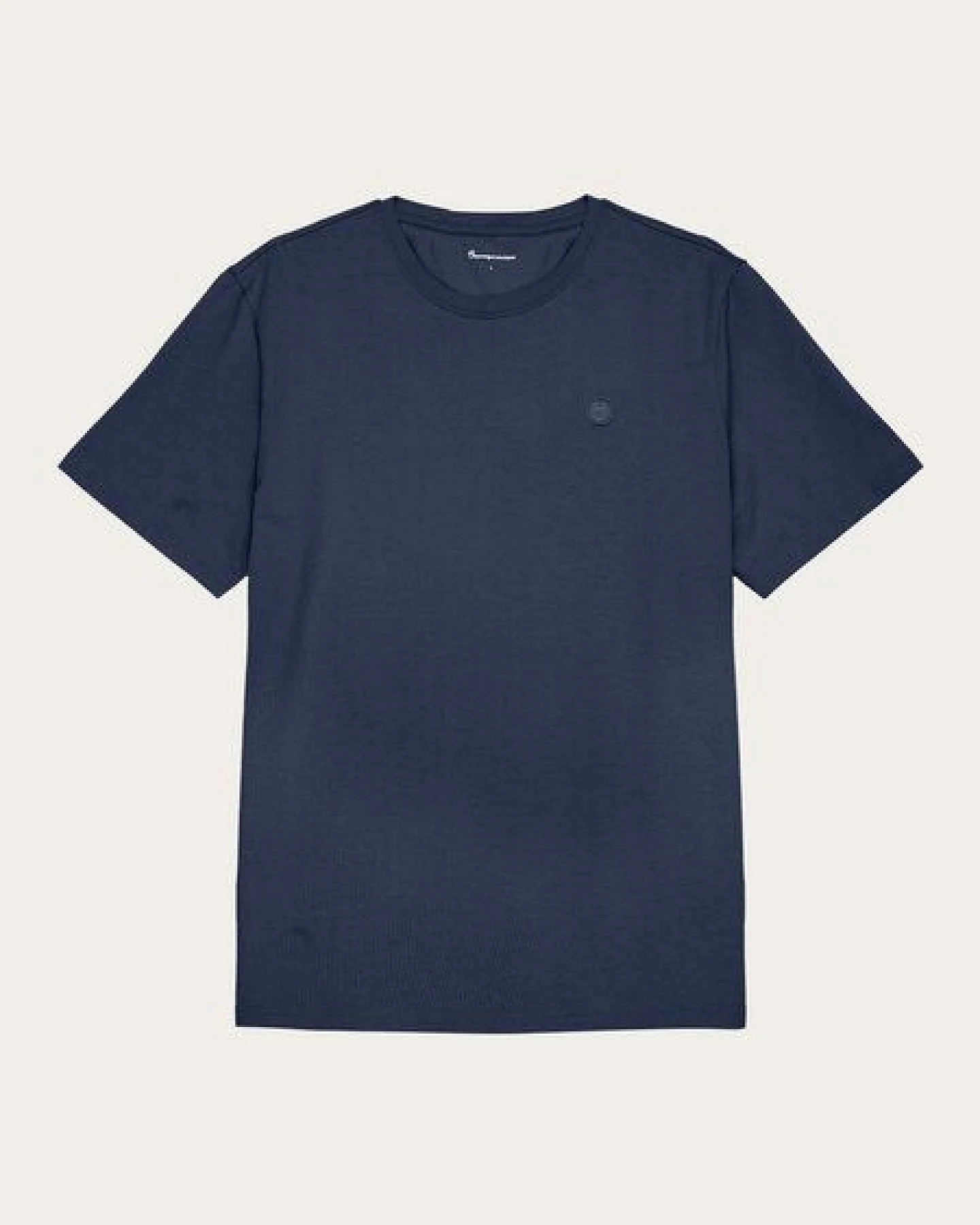 KnowledgeCotton Apparel T-Shirt LOKE Badge aus Bio-Baumwolle - ROC/GOTS/Vegan – Ansicht 4