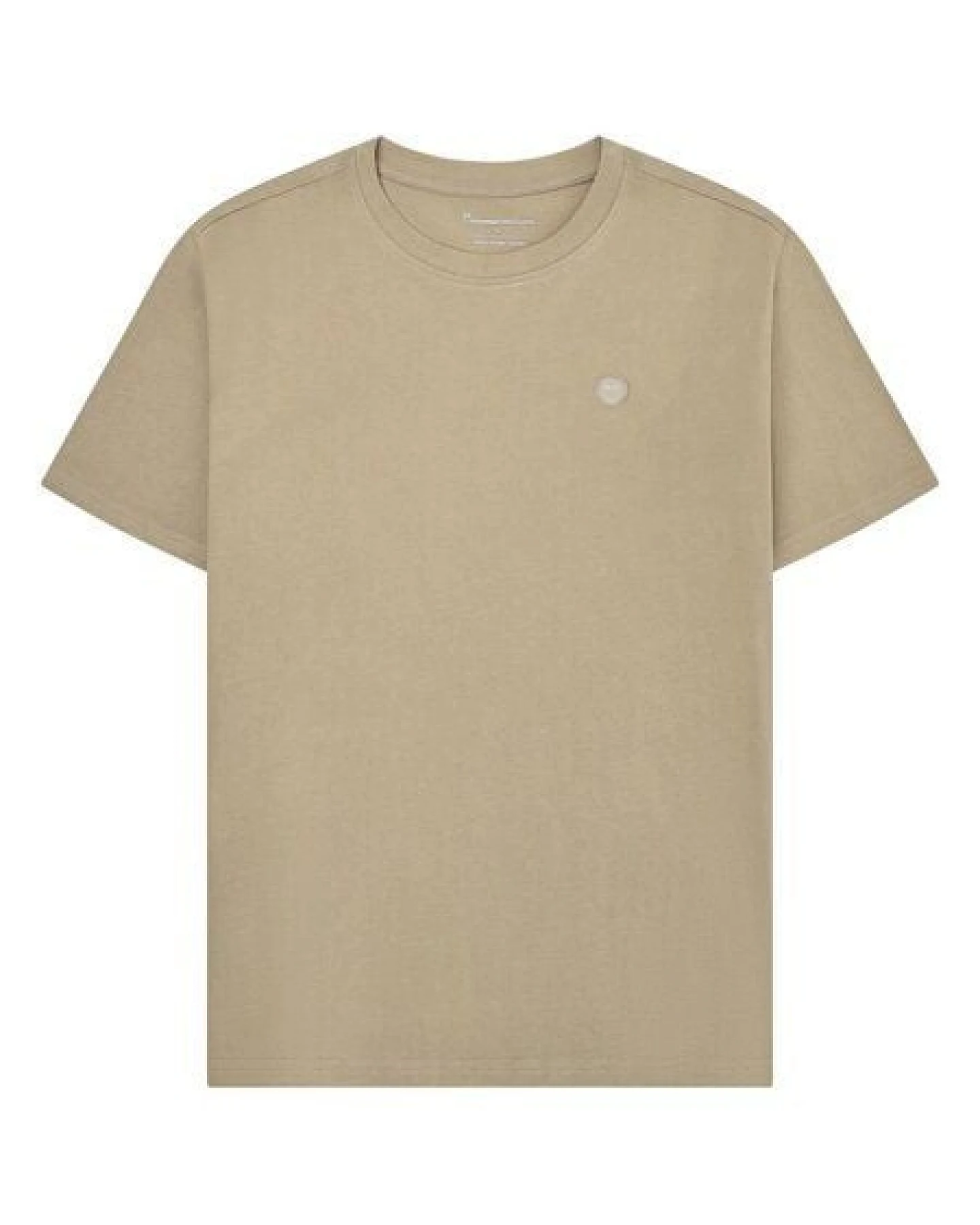 KnowledgeCotton Apparel T-Shirt LOKE Badge aus Bio-Baumwolle - ROC/GOTS/Vegan – Ansicht 3