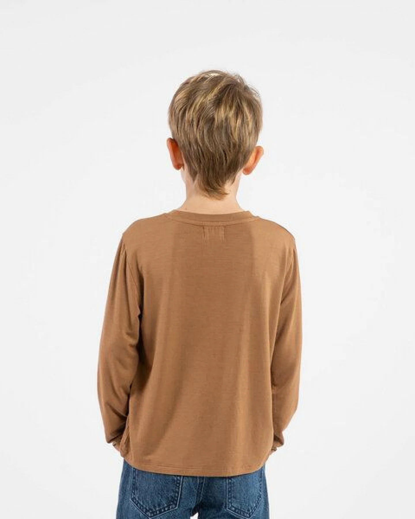 Matona Weiches Langarmshirt für Kinder aus Model / Modal Longsleeve – Ansicht 2