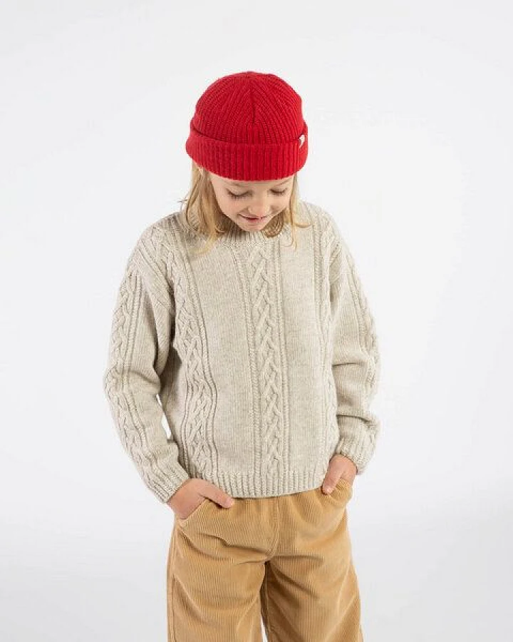 Matona Strickpullover für Kinder aus Bio-Baumwolle und Wolle / Easy Sweater