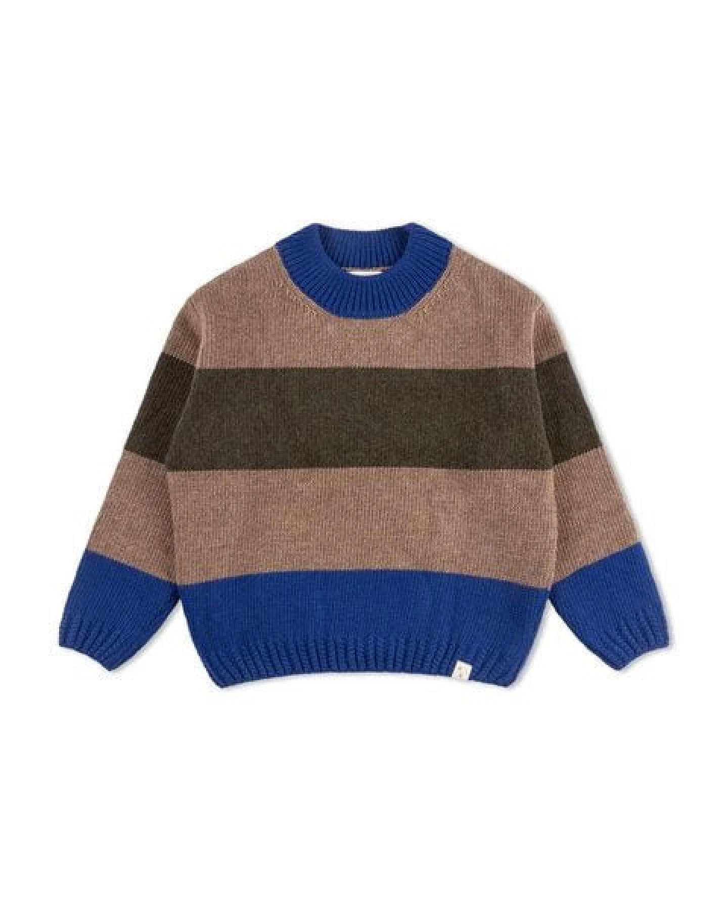 Matona Strickpullover für Kinder aus Bio-Baumwolle und Wolle / Easy Sweater – Ansicht 4