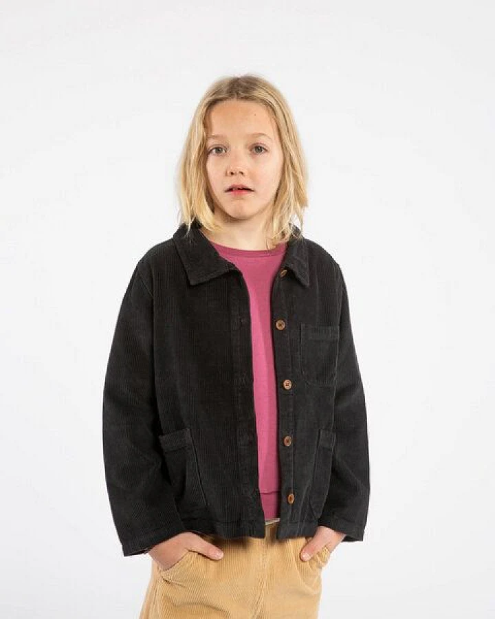 Matona Kordjacke für Kinder aus Baumwolle / Boxy Corduroy Jacket