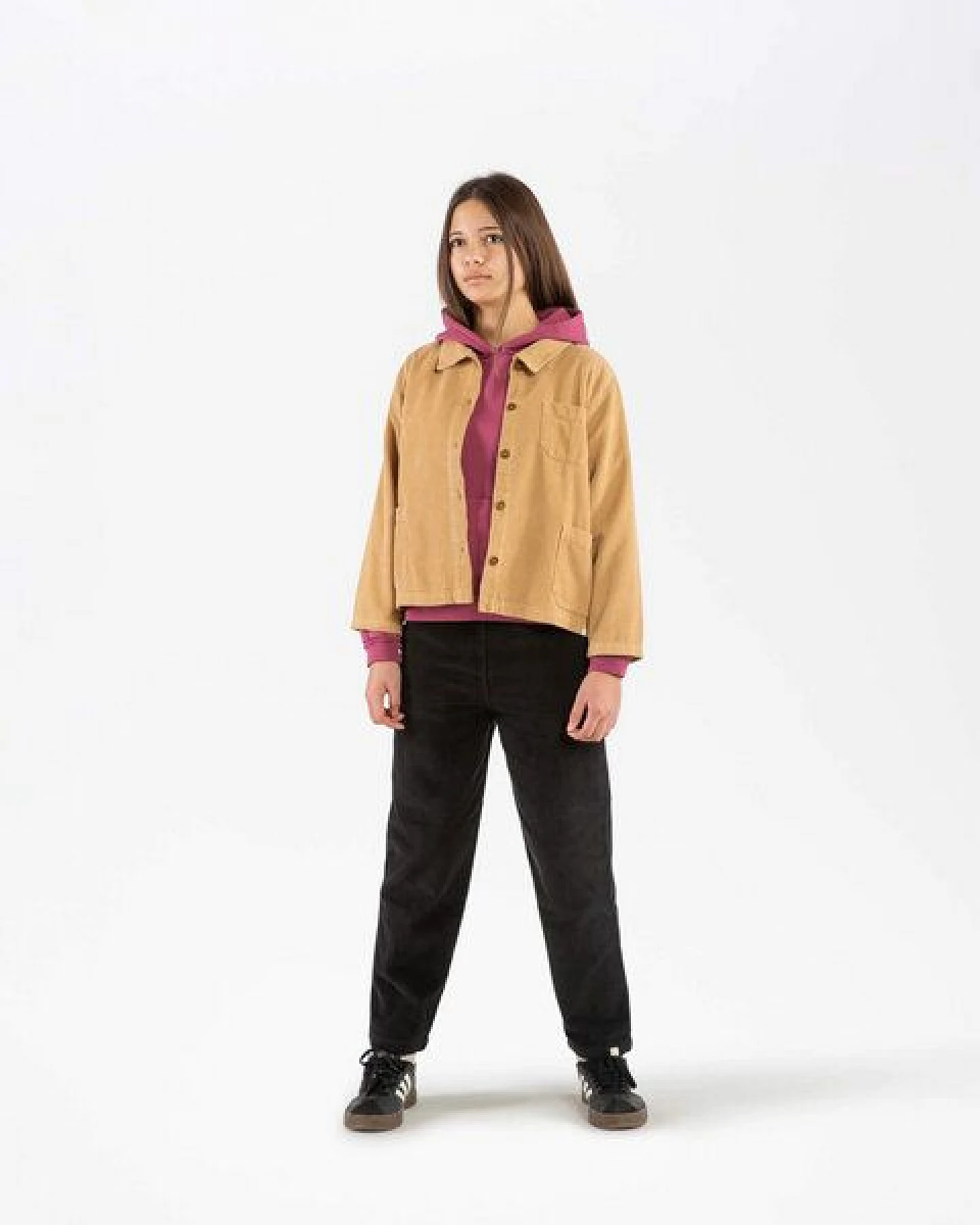 Matona Kordjacke für Kinder aus Baumwolle / Boxy Corduroy Jacket – Ansicht 3