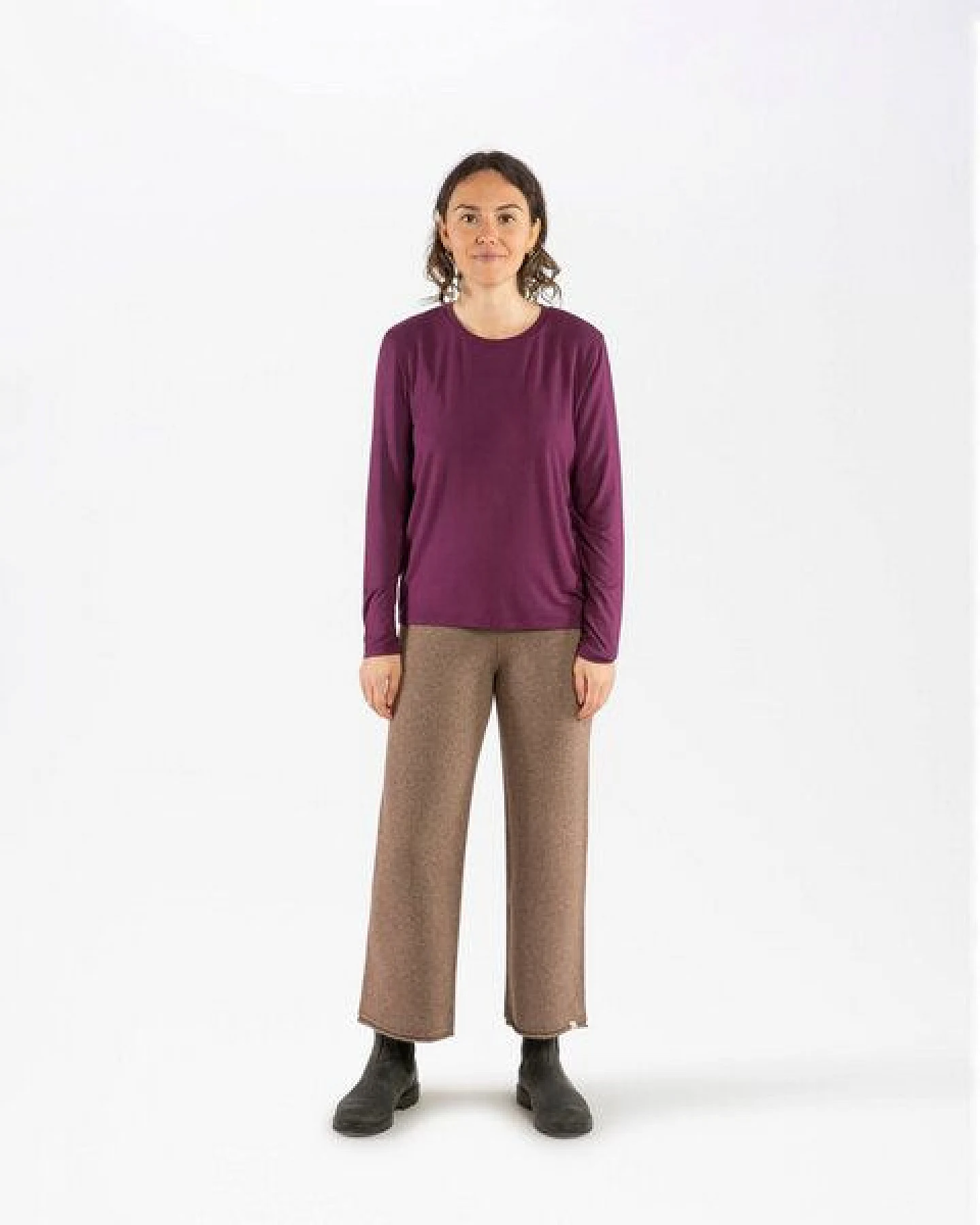 Matona Langarmshirt für Frauen aus Modal / Soft Longsleeve – Ansicht 3