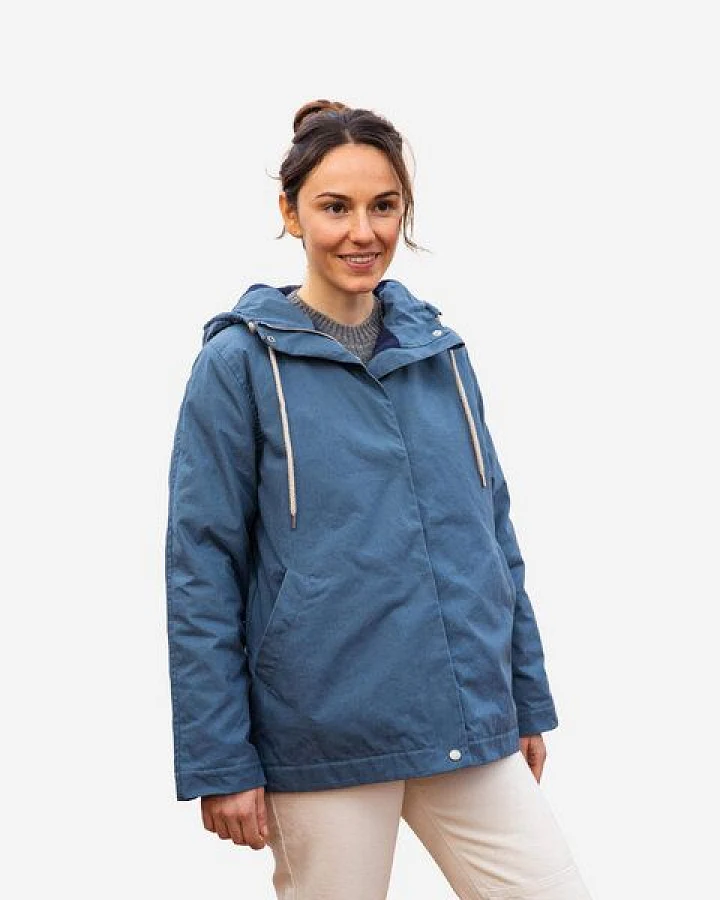 Matona Winterjacke für Frauen aus gewachster Bio-Baumwolle / Waxed Cotton Jacket