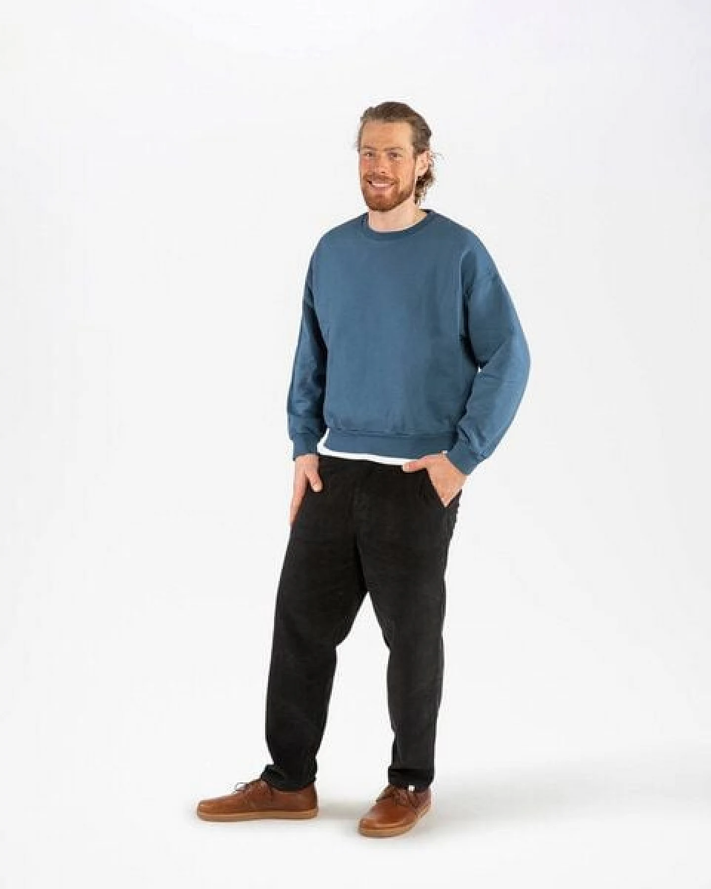 Matona Pullover für Männer aus Bio-Baumwolle / Sweatshirt – Ansicht 3