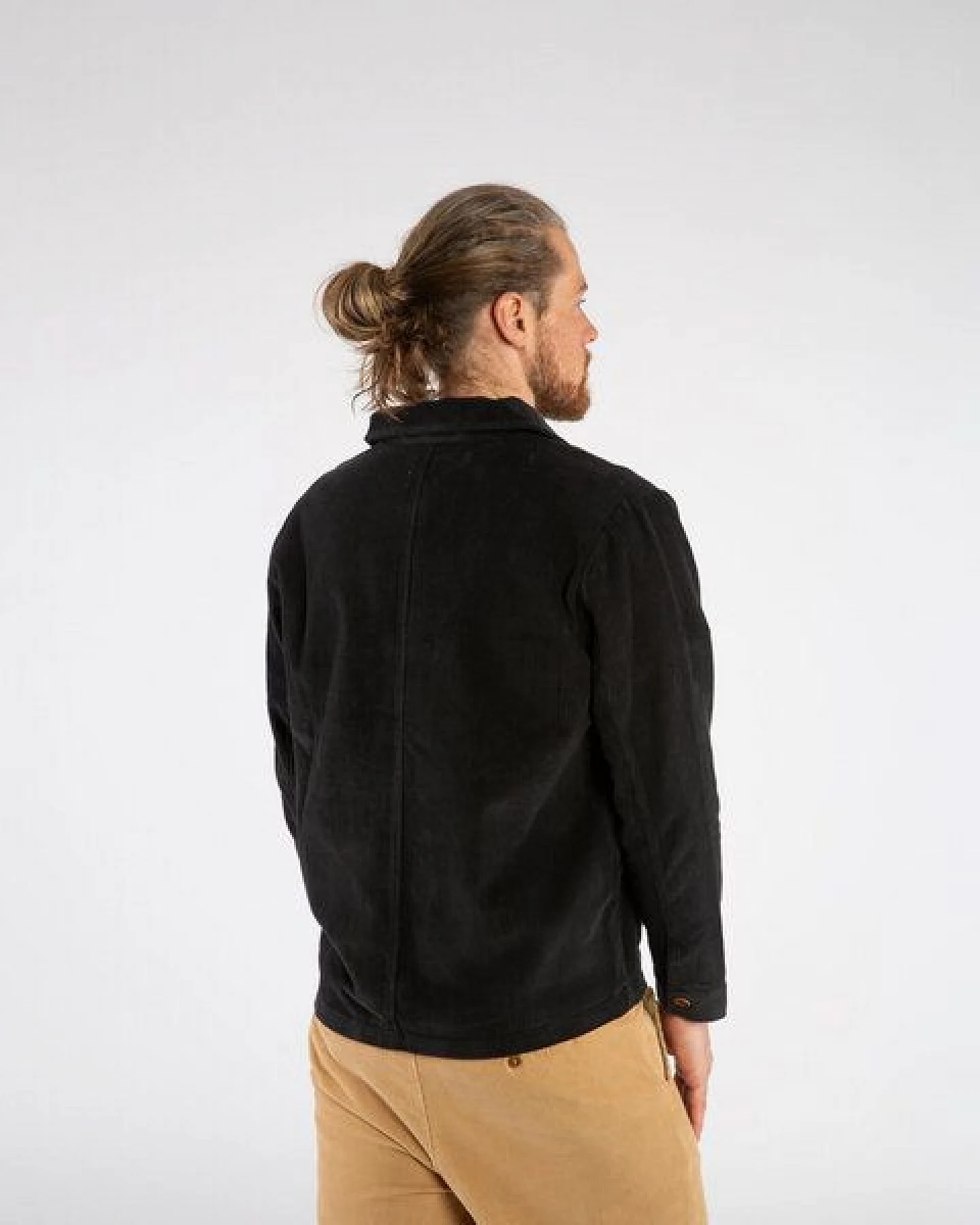 Matona Kord-Hemdjacke für Männer aus Bio-Baumwolle / Corduroy Workwear Jacket – Ansicht 2