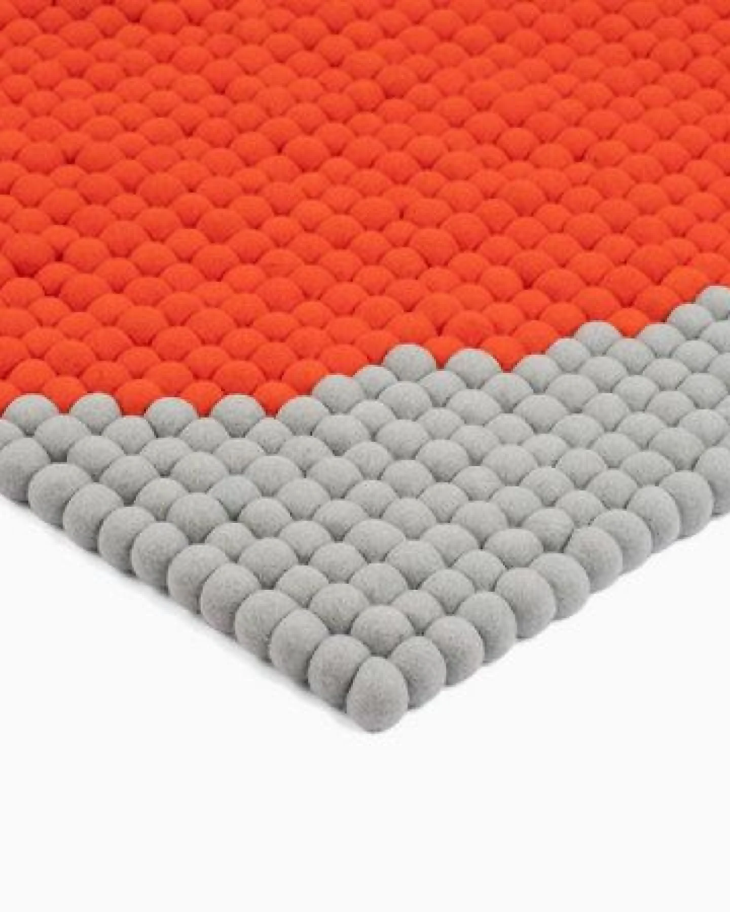 myfelt Filzkugelteppich Poppy rechteckig 100% Wolle – Ansicht 2