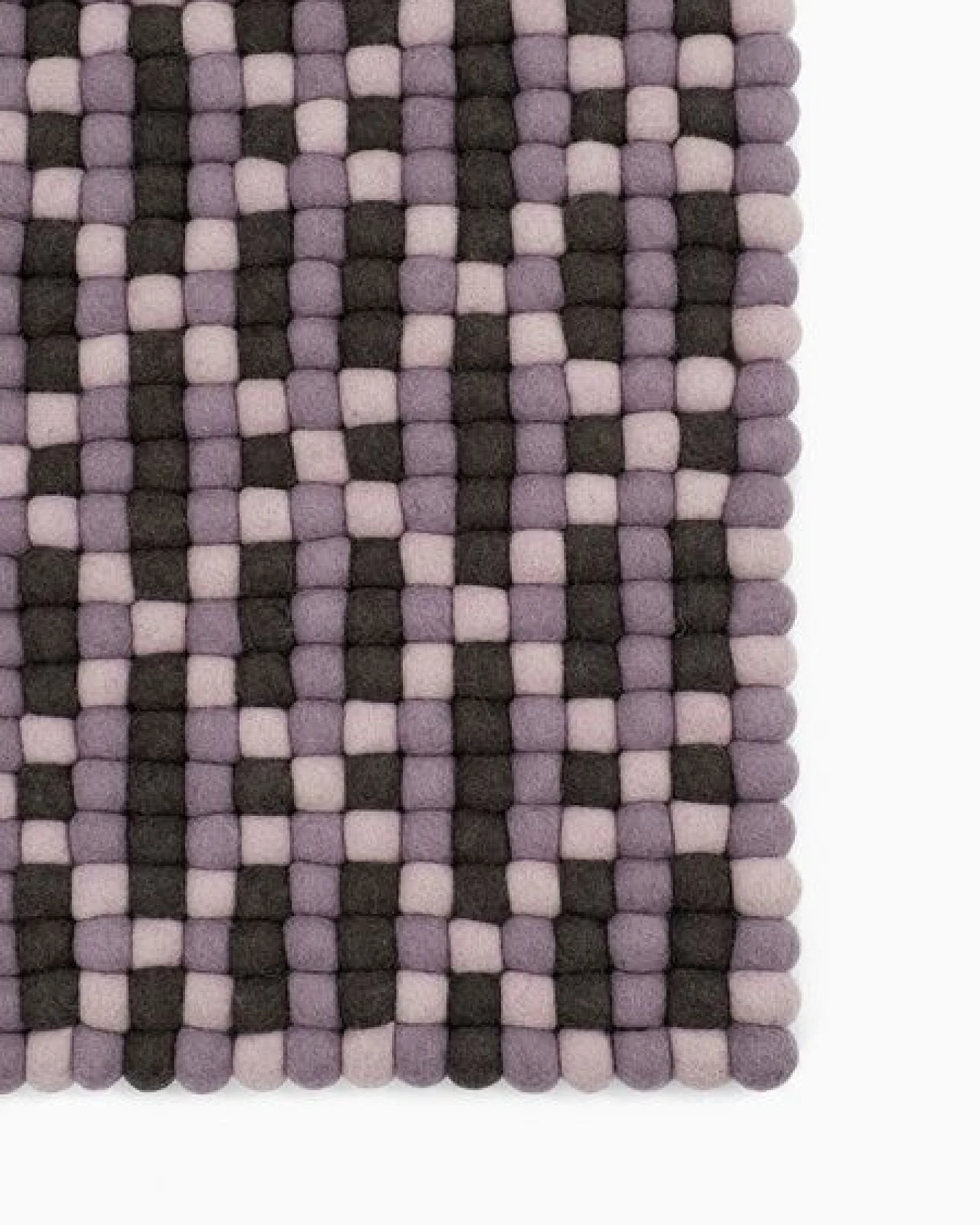 myfelt Filzkugelteppich Porto rechteckig, 100% Schurwolle – Ansicht 3