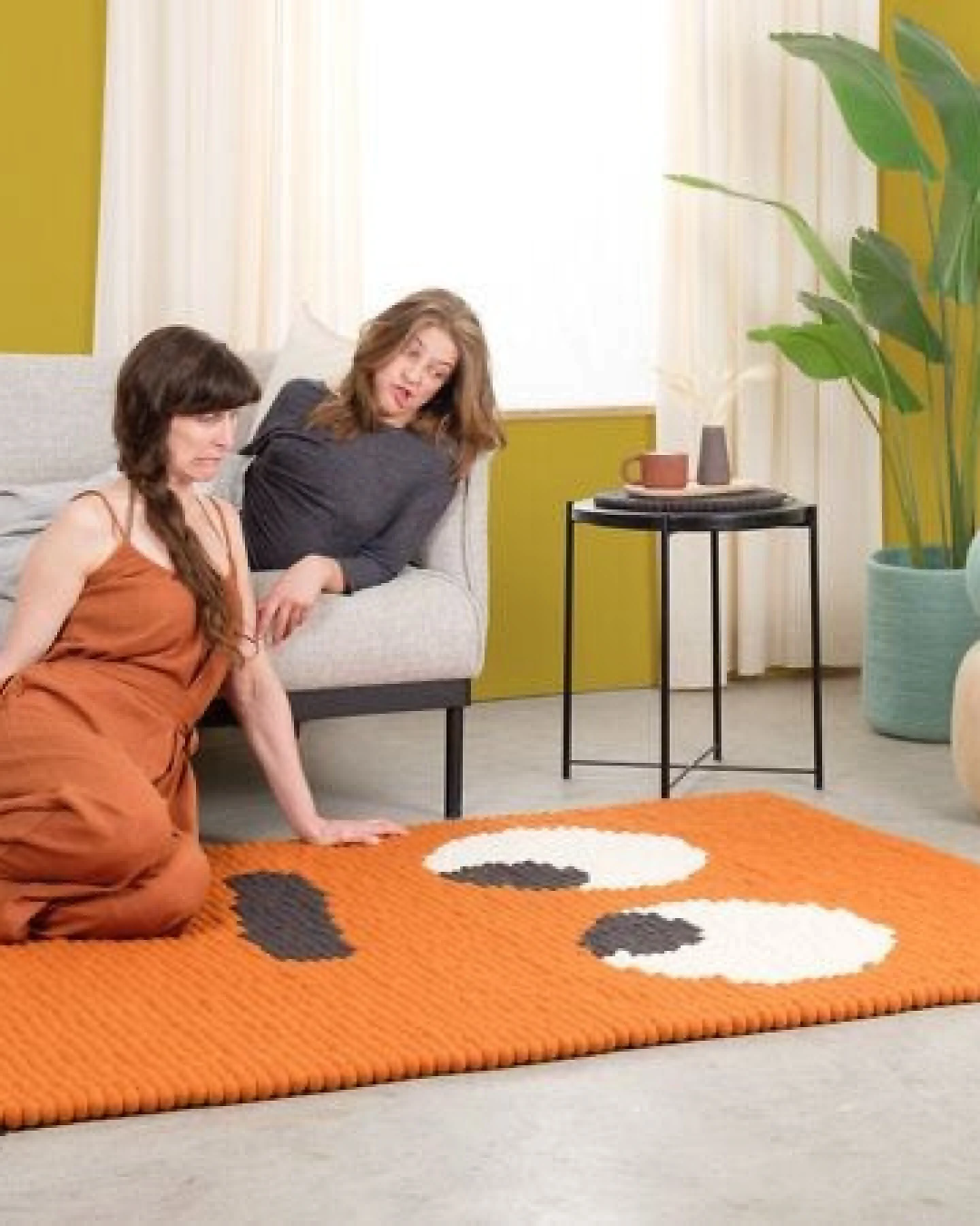 myfelt Filzkugelteppich 4Friends rechteckig, 100% Schurwolle – Ansicht 4