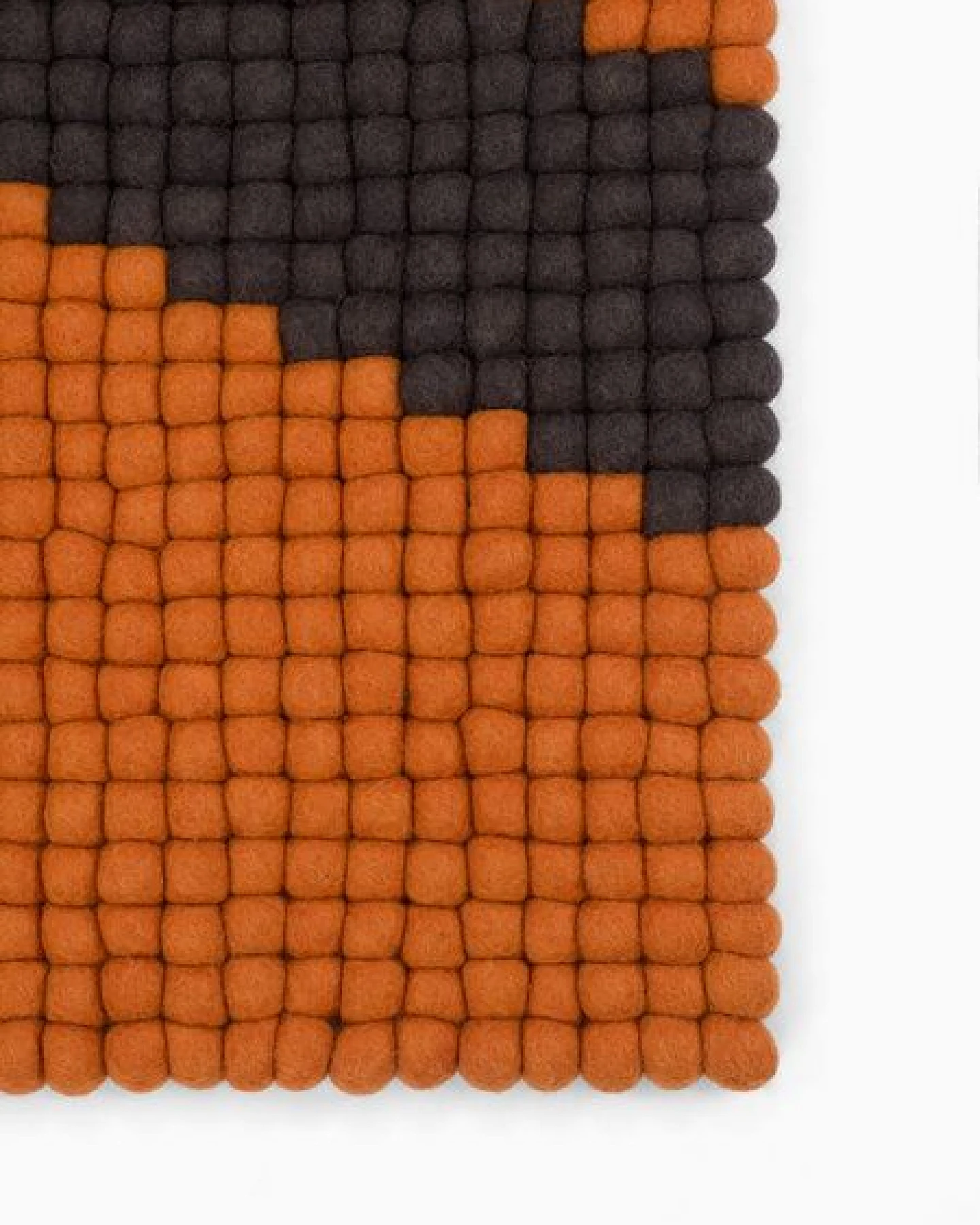 myfelt Filzkugelteppich Animals rechteckig, 100% Schurwolle – Ansicht 3