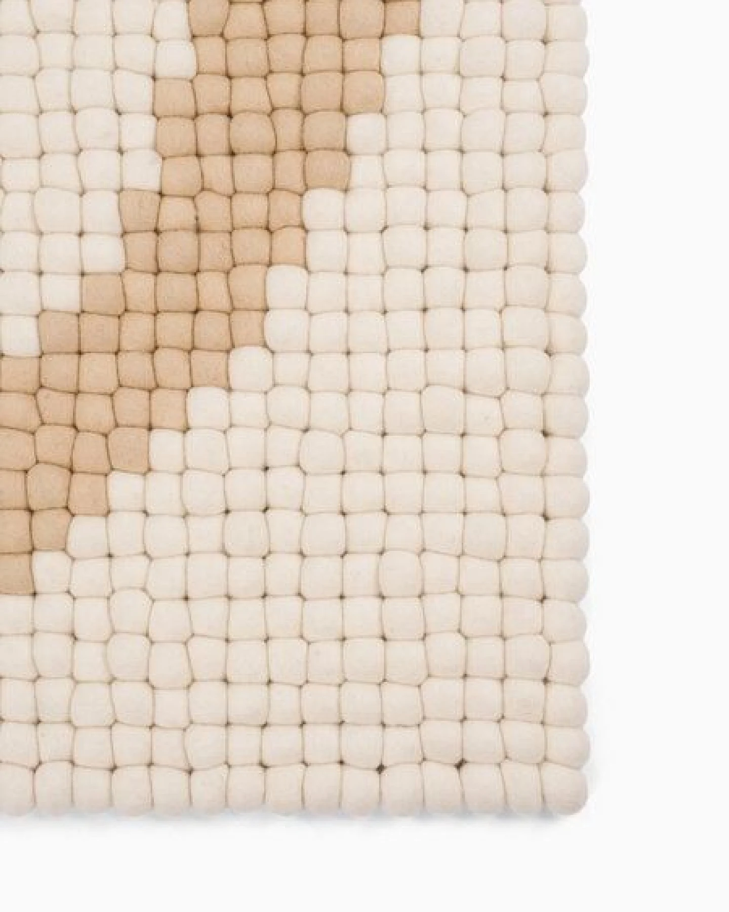 myfelt Filzkugelteppich Animals rechteckig, 100% Schurwolle – Ansicht 2
