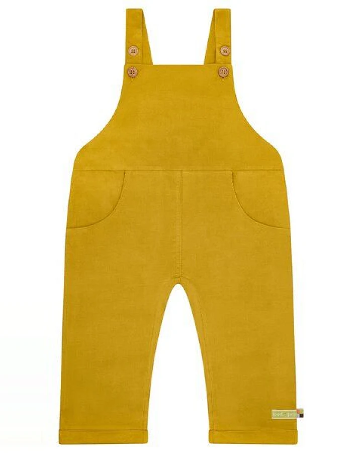 loud + proud Babys & Kinder Latzhose aus Cord, GOTS-zertifiziert