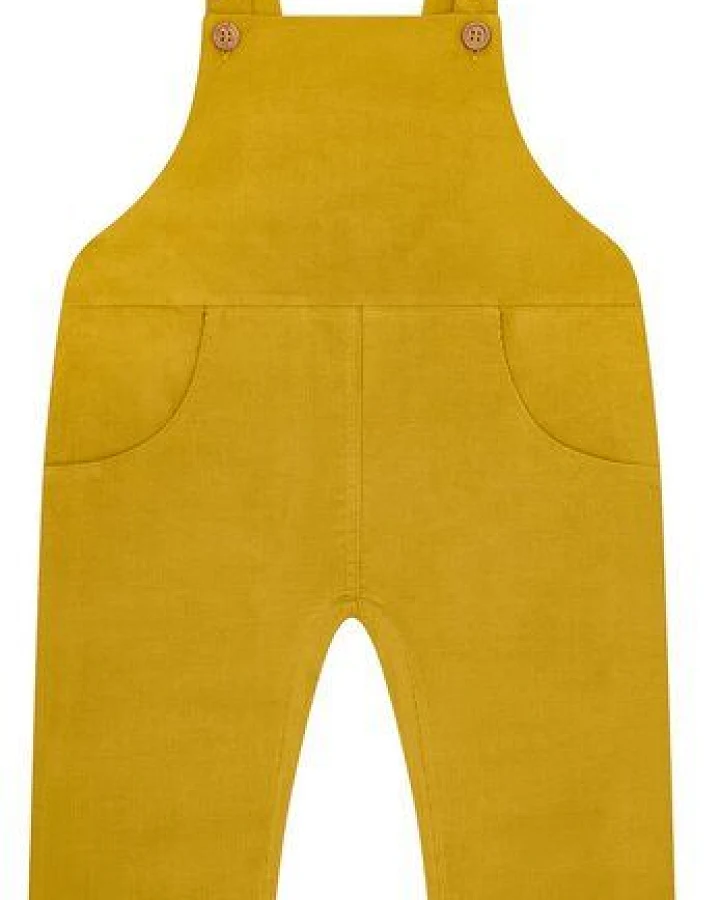 loud + proud Babys & Kinder Latzhose aus Cord, GOTS-zertifiziert