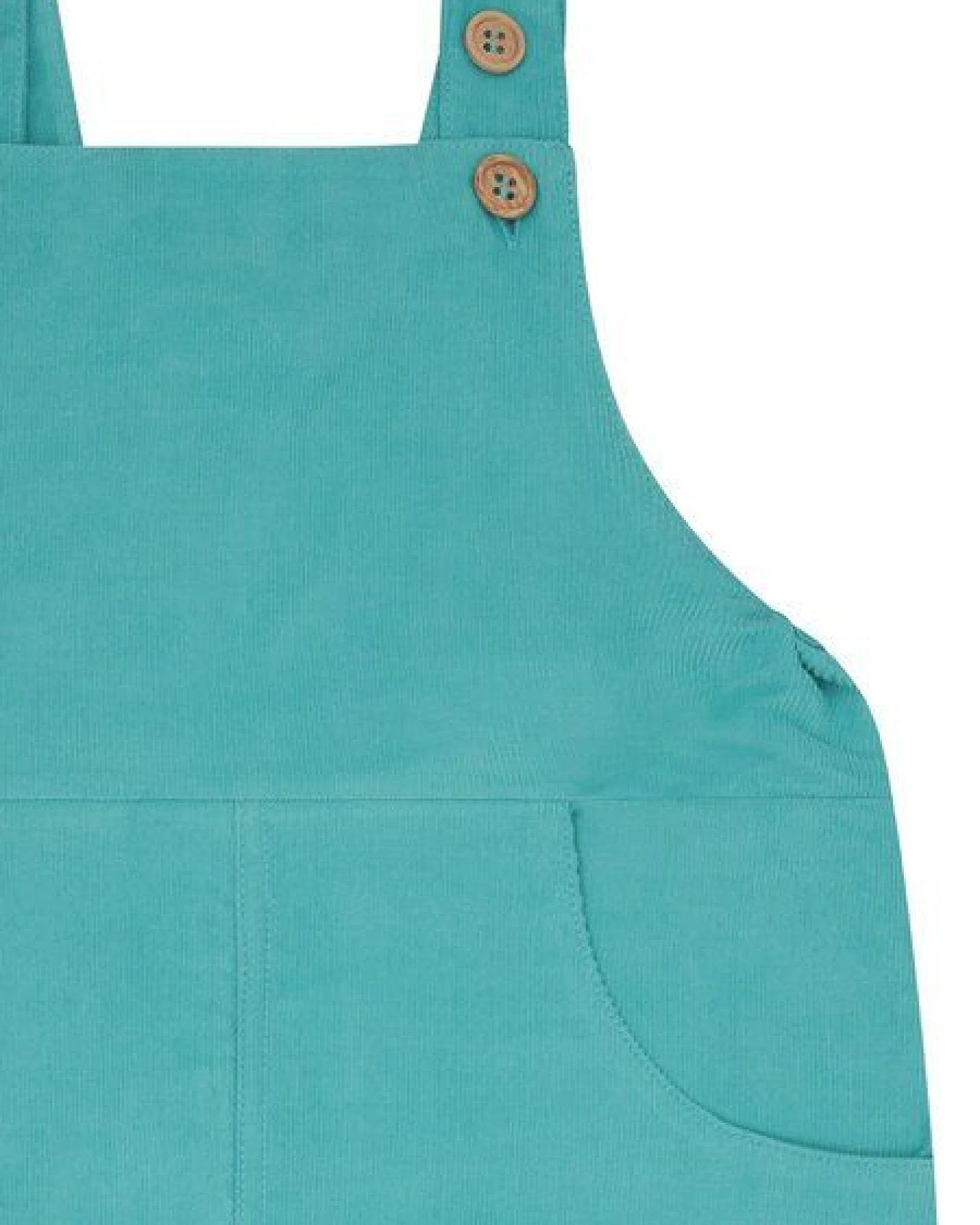 loud + proud Babys & Kinder Latzhose aus Cord, GOTS-zertifiziert – Ansicht 3