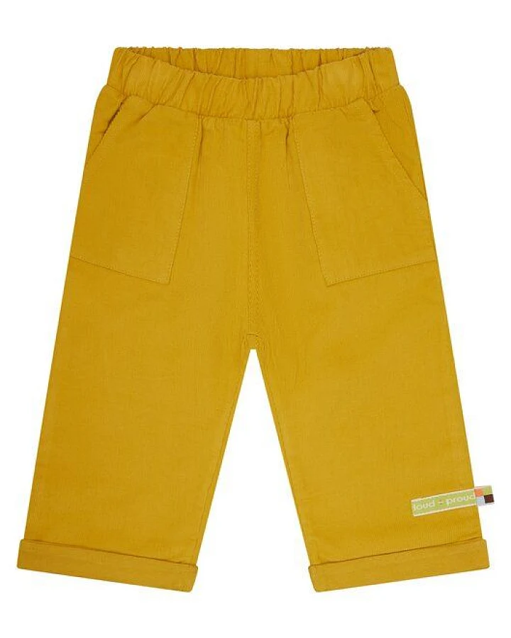 loud + proud Babys & Kinder Hose aus Cord, GOTS-zertifiziert